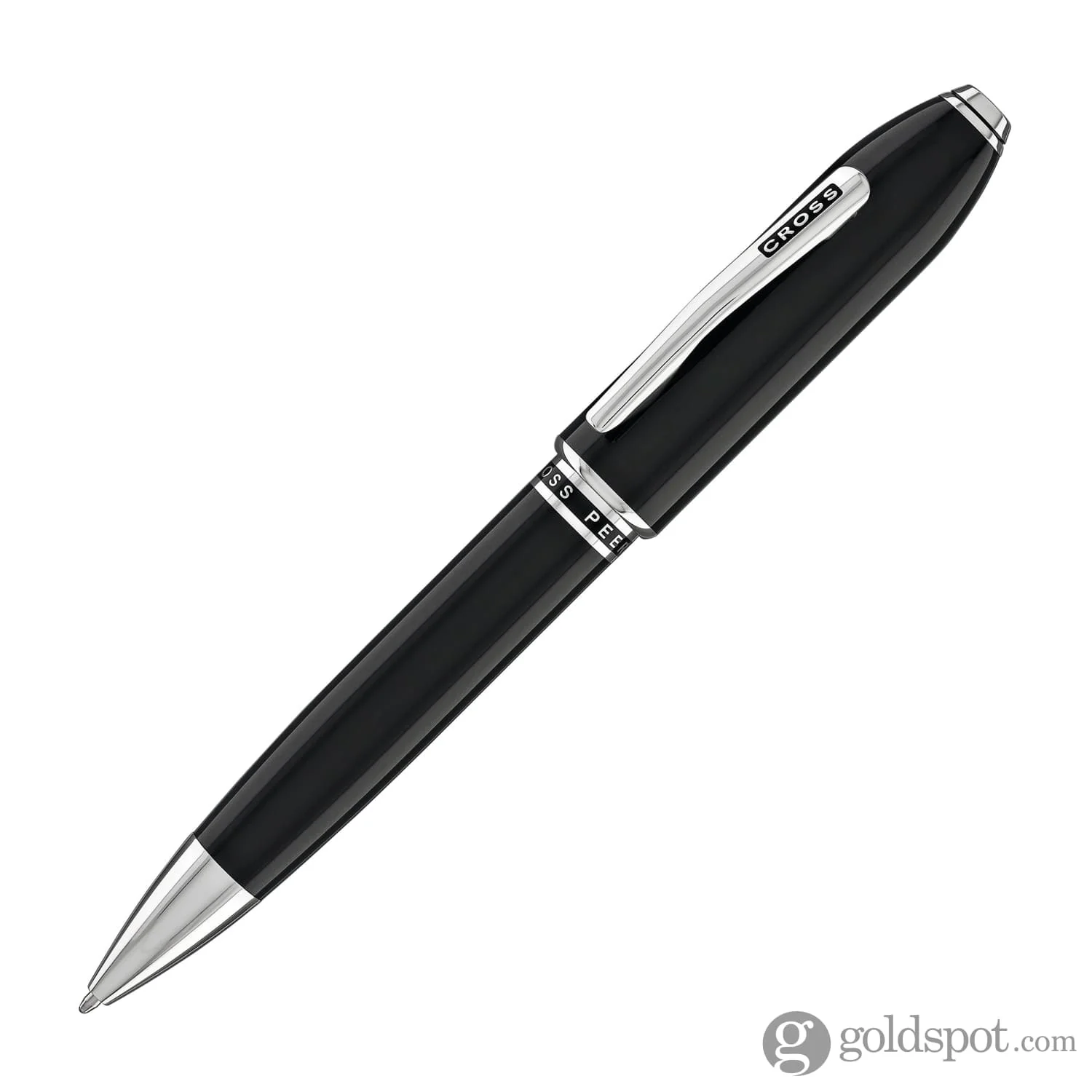 1651-cross-peerless-ballpoint-pen-in-obsidian-black-lacquer-2.webp Cross Peerless Ballpoint Pen in Obsidian Black Lacquer