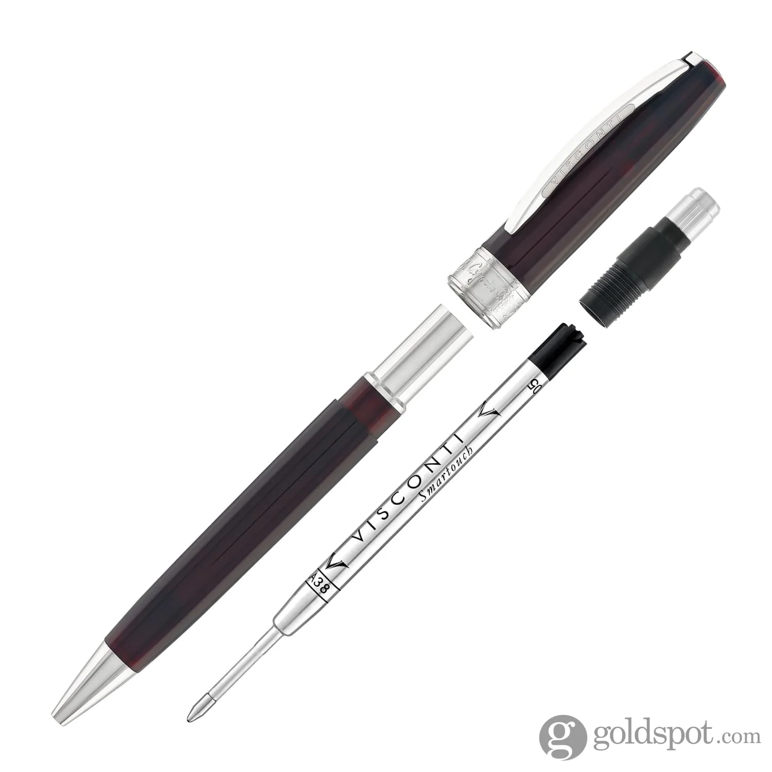 1659-visconti-michelangelo-ballpoint-pen-in-red-6.webp Visconti Michelangelo Ballpoint Pen in Red