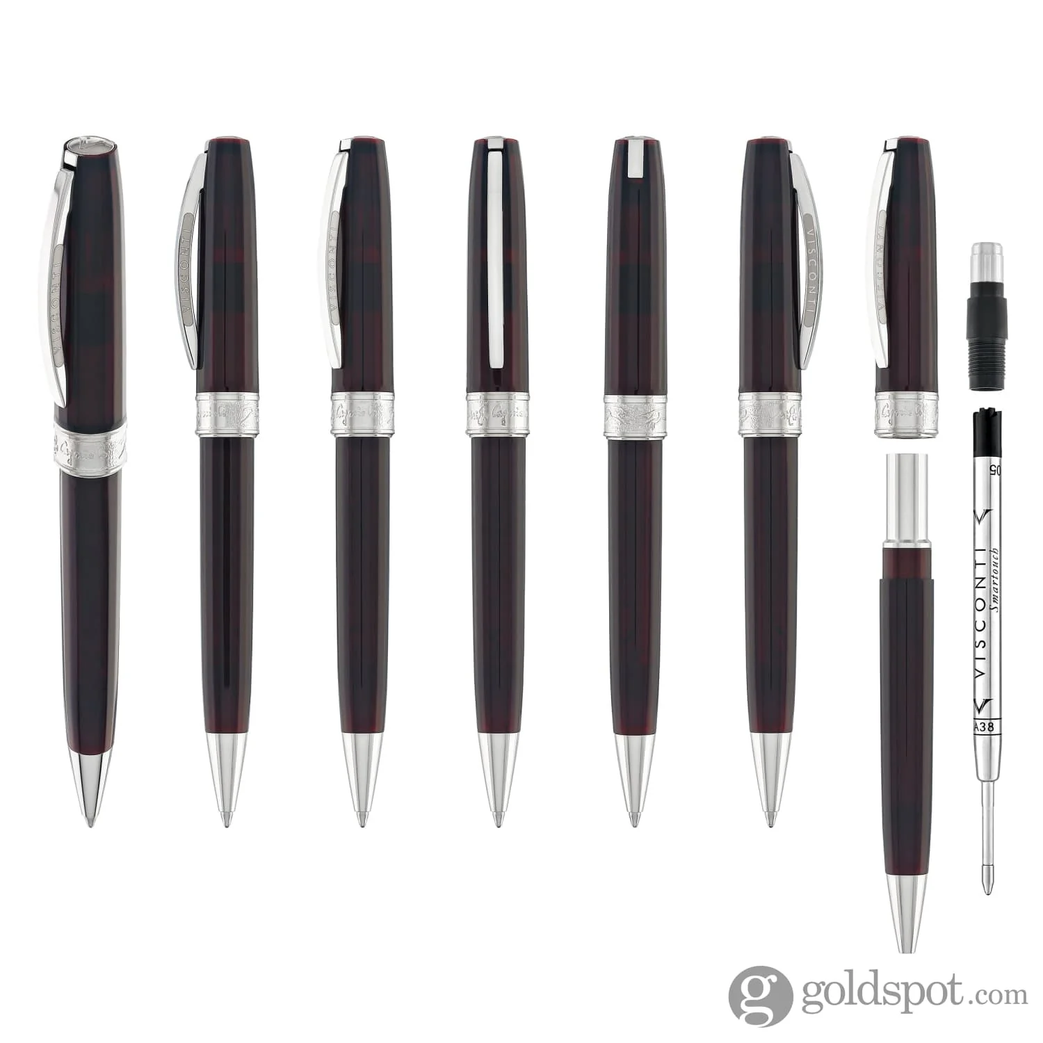 1659-visconti-michelangelo-ballpoint-pen-in-red-7.webp Visconti Michelangelo Ballpoint Pen in Red