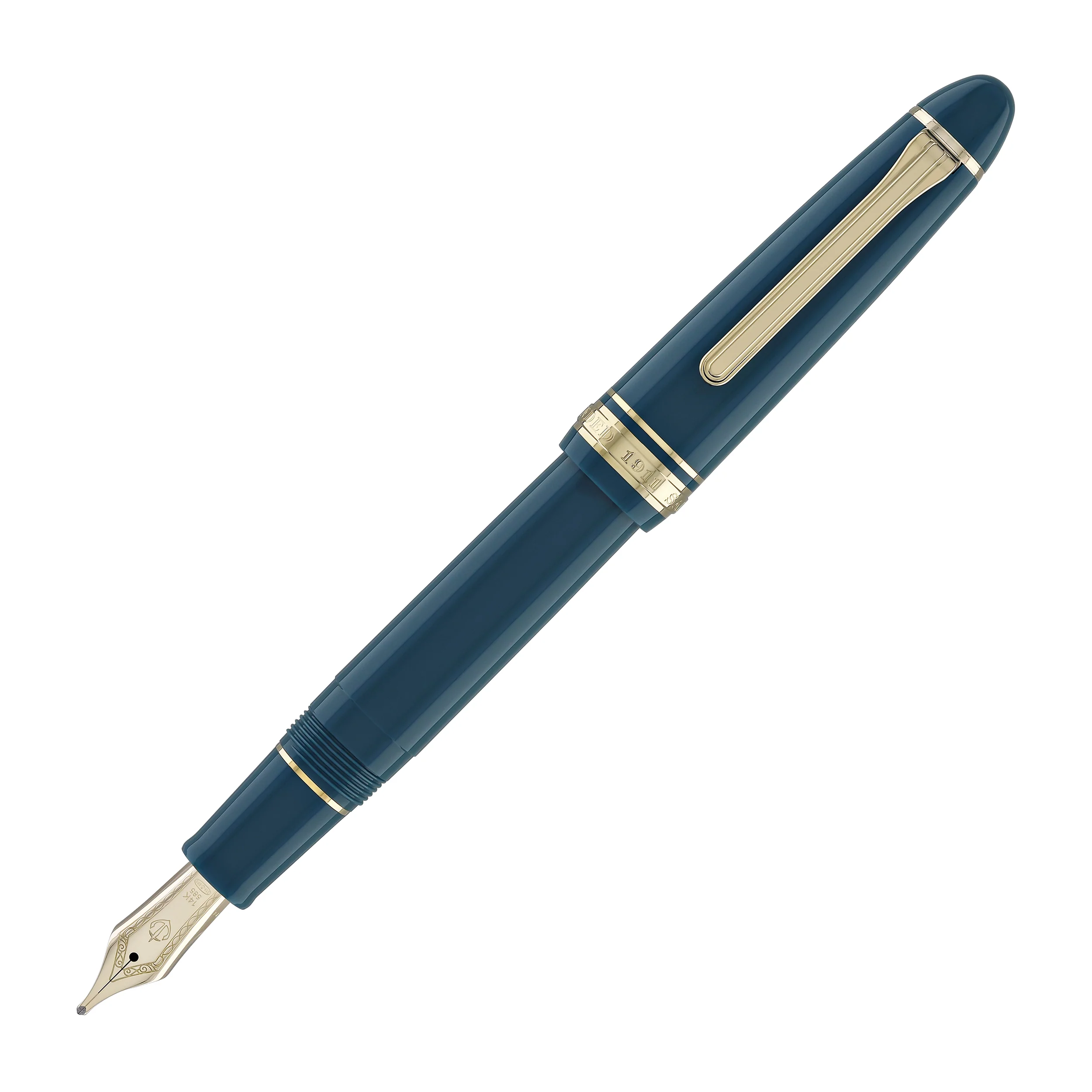 166-sailor-1911-large-fountain-pen-in-green-14kt-gold-nib-3.webp Sailor 1911 Large Fountain Pen in Green - 14kt Gold Nib
