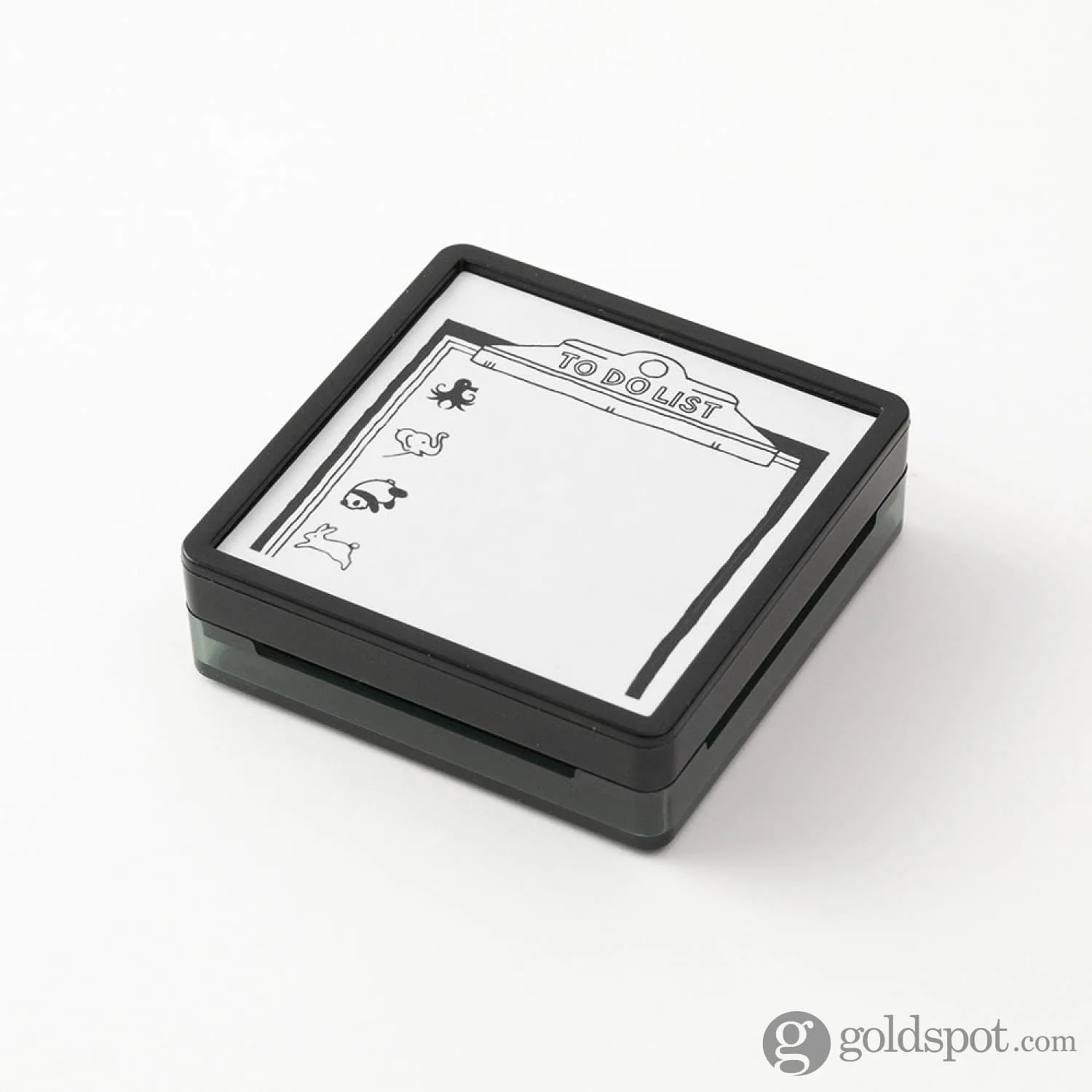 Midori Paintable Stamp Pre-Inked in To Do List