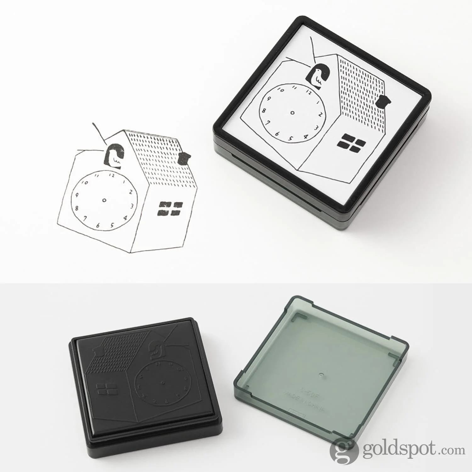 1662-midori-paintable-stamp-pre-inked-in-clock-2.webp Midori Paintable Stamp Pre-Inked in Clock