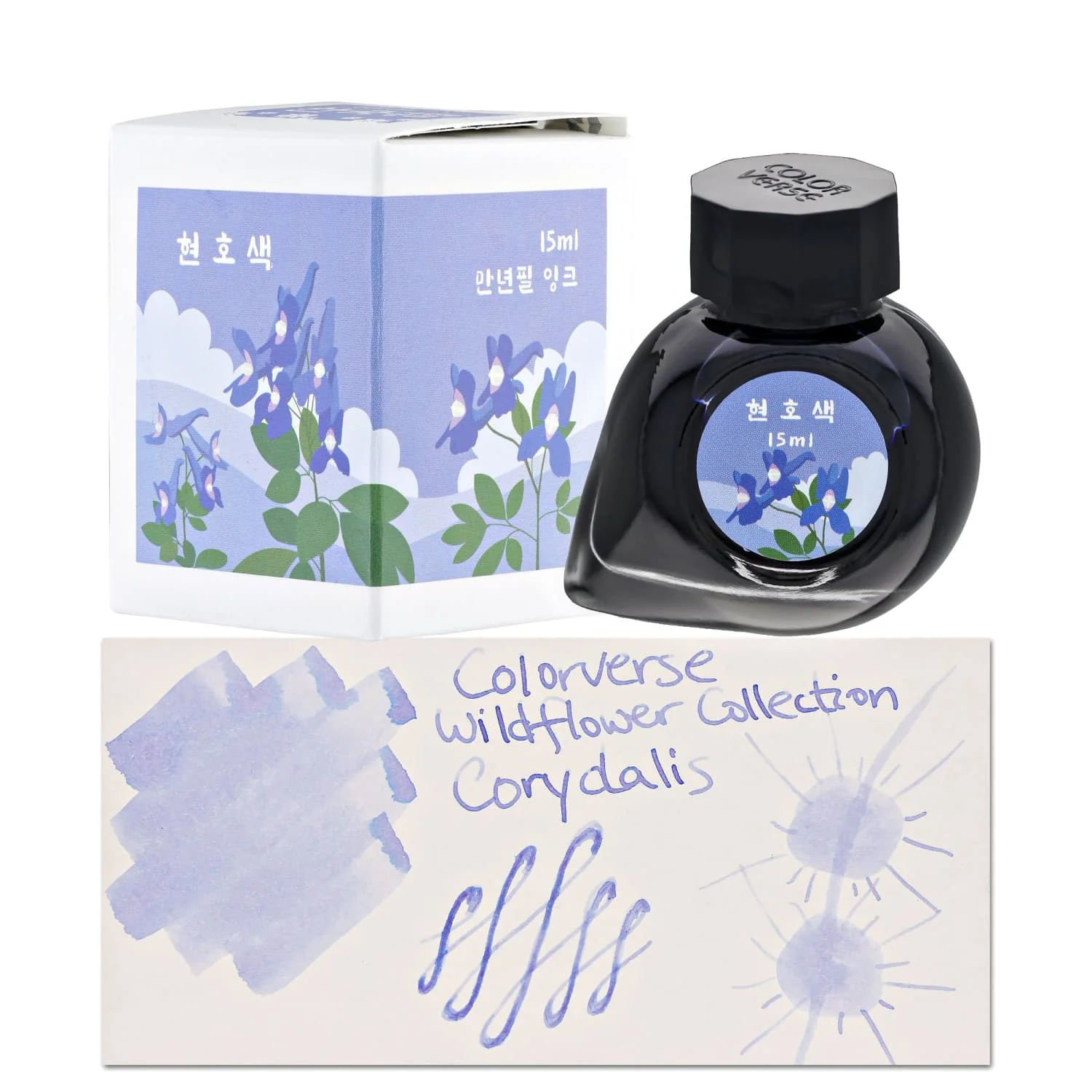 1665-colorverse-project-ink-vol.-10-bottled-ink-in-no.066-corydalis-15ml-1.webp Colorverse Project Ink Vol. 10 Bottled Ink in No.066 Corydalis - 15mL