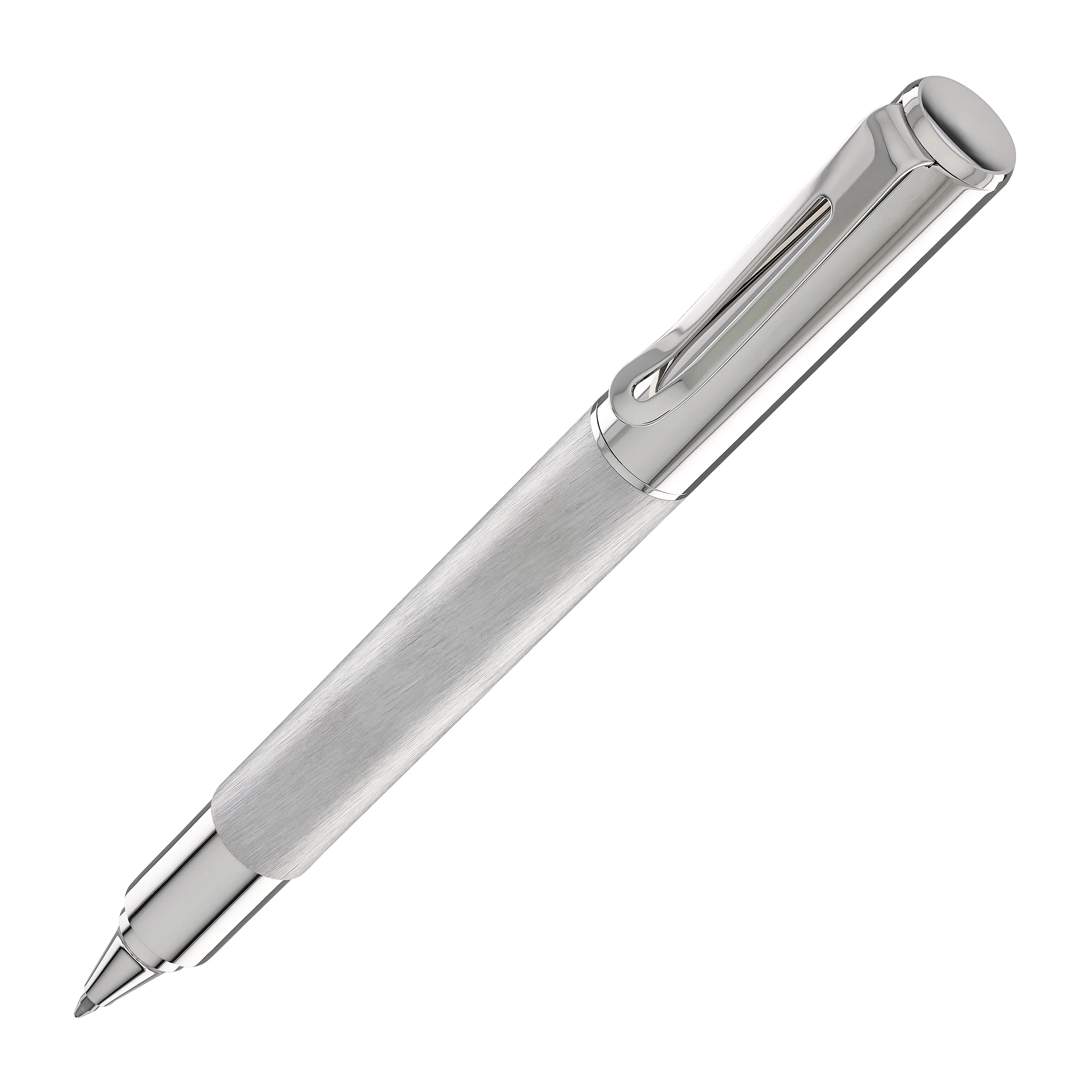Monteverde USA Ritma Rollerball Pen in Brushed Stainless Steel