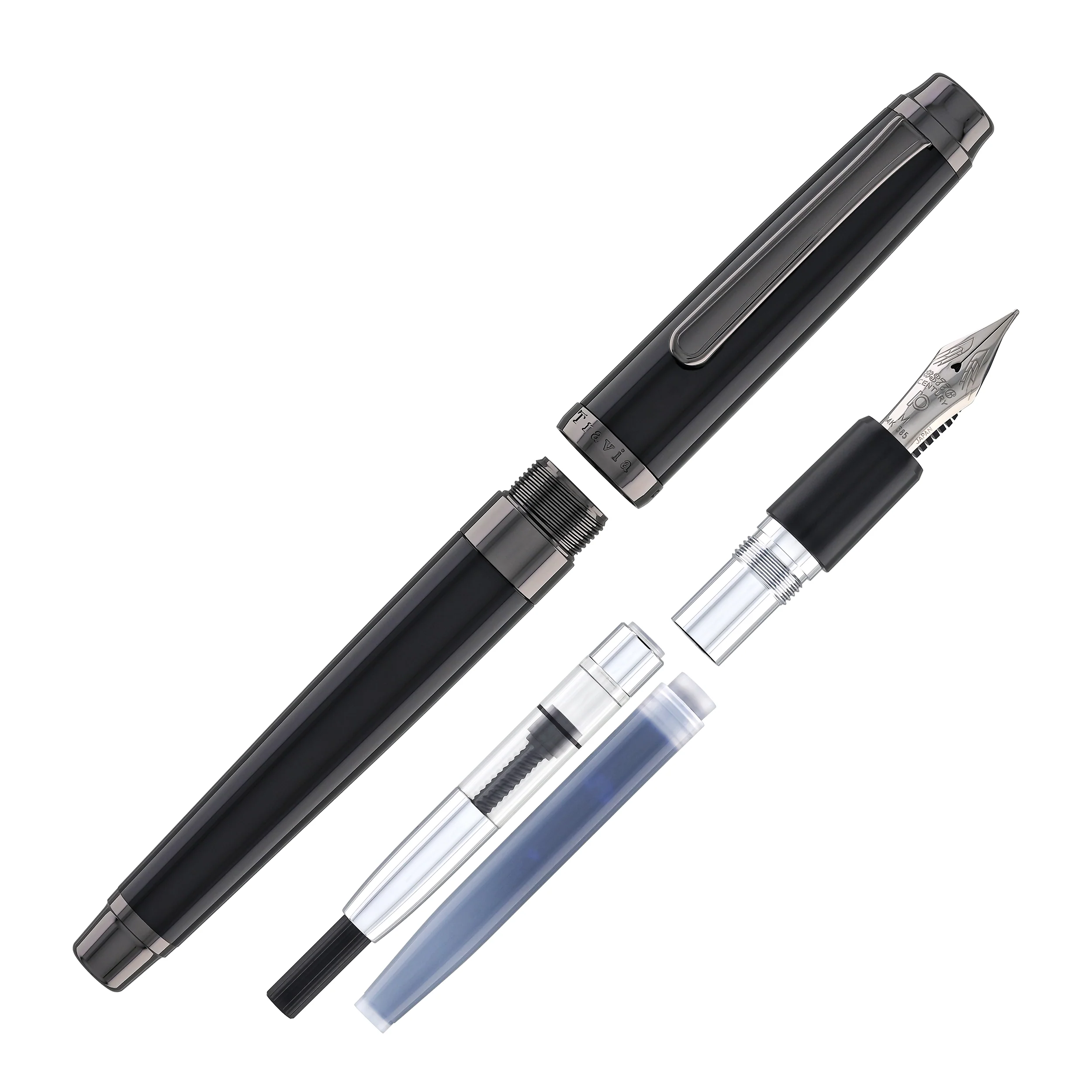 Platinum 3776 Century Fountain Pen in Travia with FLAF Nib - 14K Gold