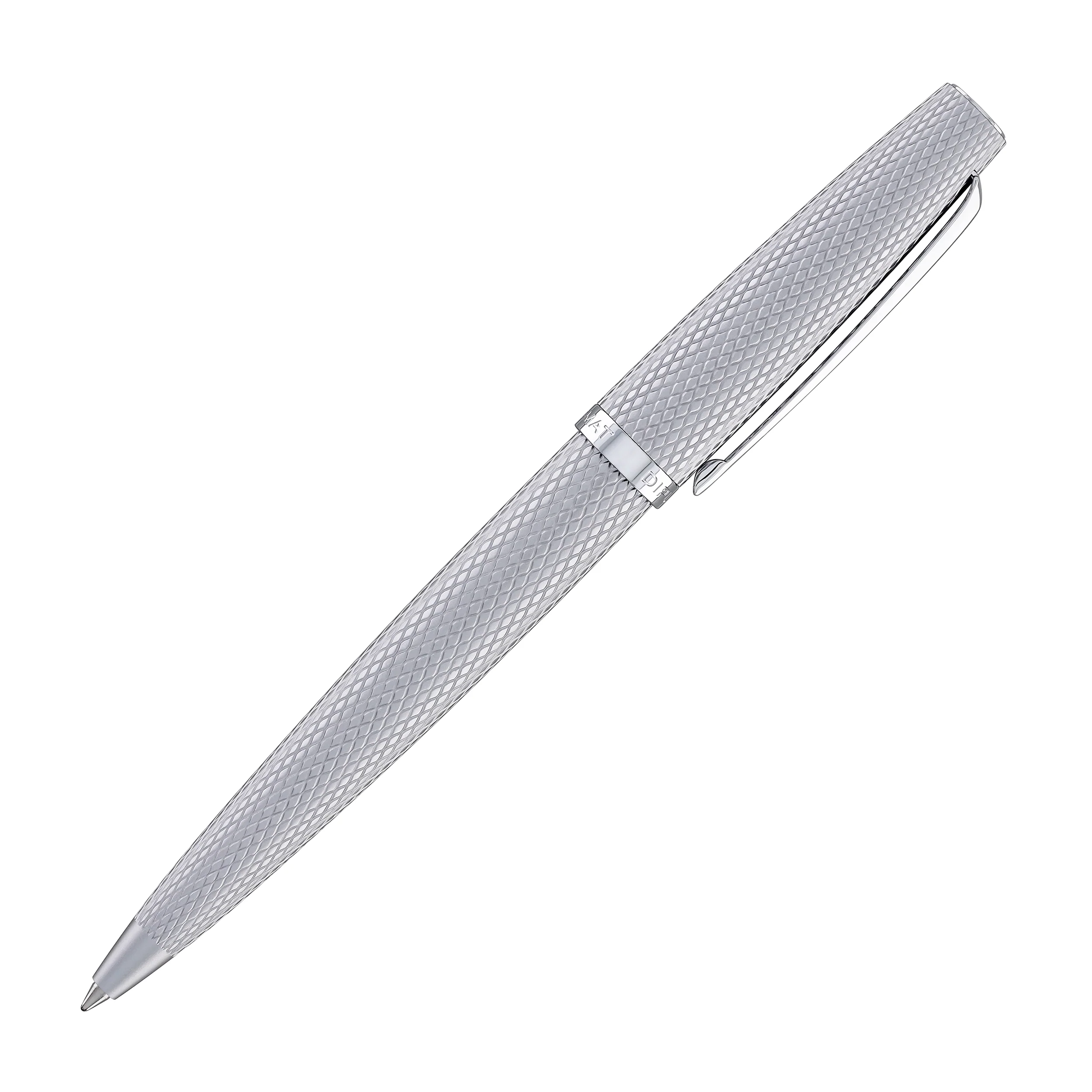 1717-diplomat-viper-ballpoint-pen-in-silver-guilloche-5.webp Diplomat Viper Ballpoint Pen in Silver Guilloche