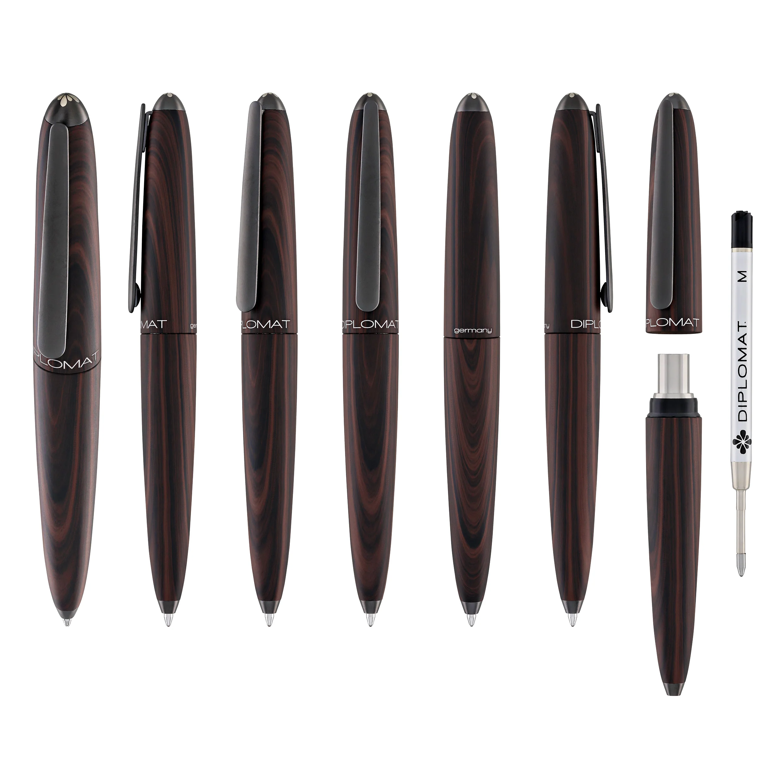 1718-diplomat-aero-ballpoint-pen-in-black-forest-7.webp Diplomat Aero Ballpoint Pen in Black Forest