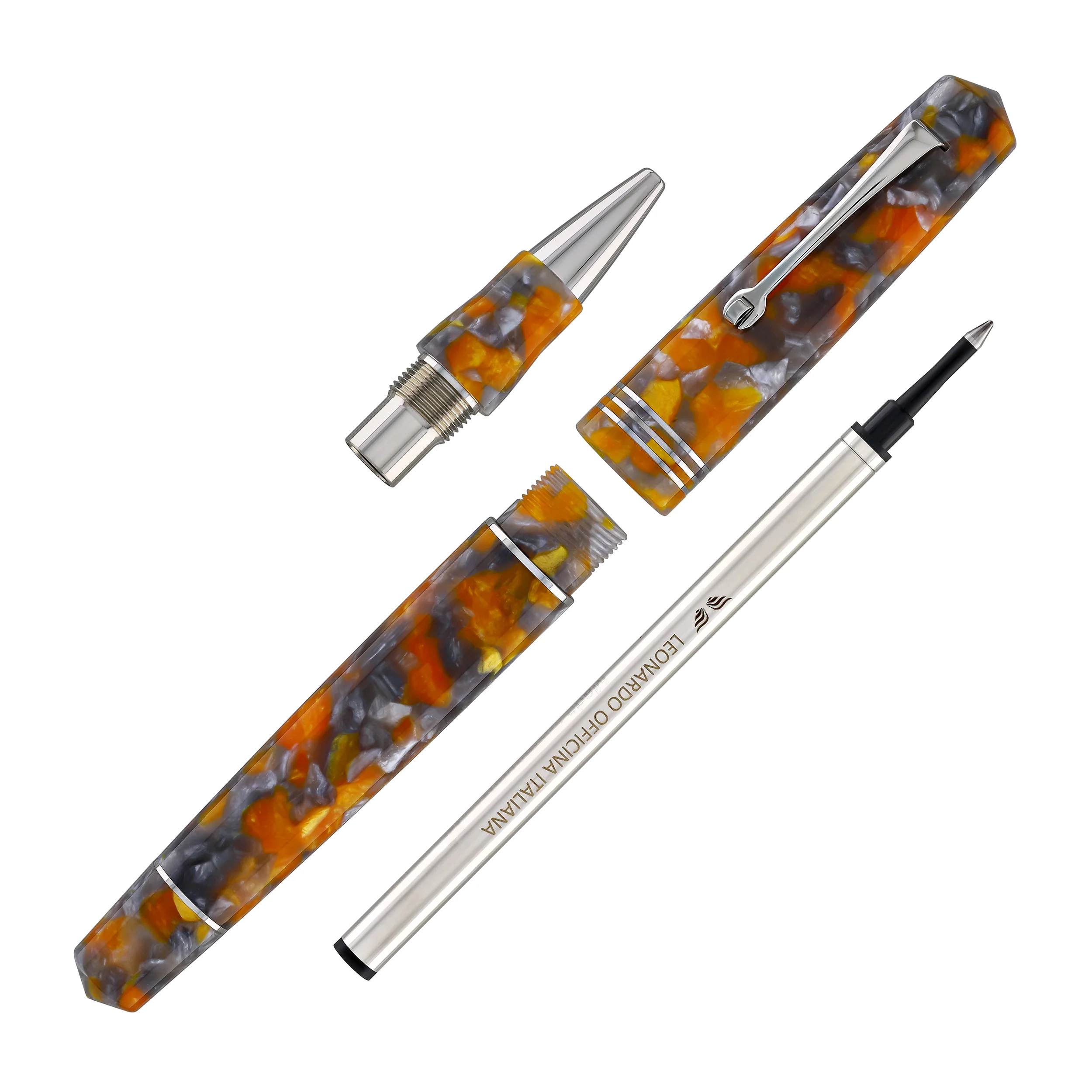 1719-leonardo-momento-zero-rollerball-pen-in-lava-e-cenere-8.webp Leonardo Momento Zero Rollerball Pen in Lava e Cenere