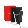 Caran d'Ache Ecridor Ballpoint Pen in Damier with Leather Case - Special Edition Gift Box