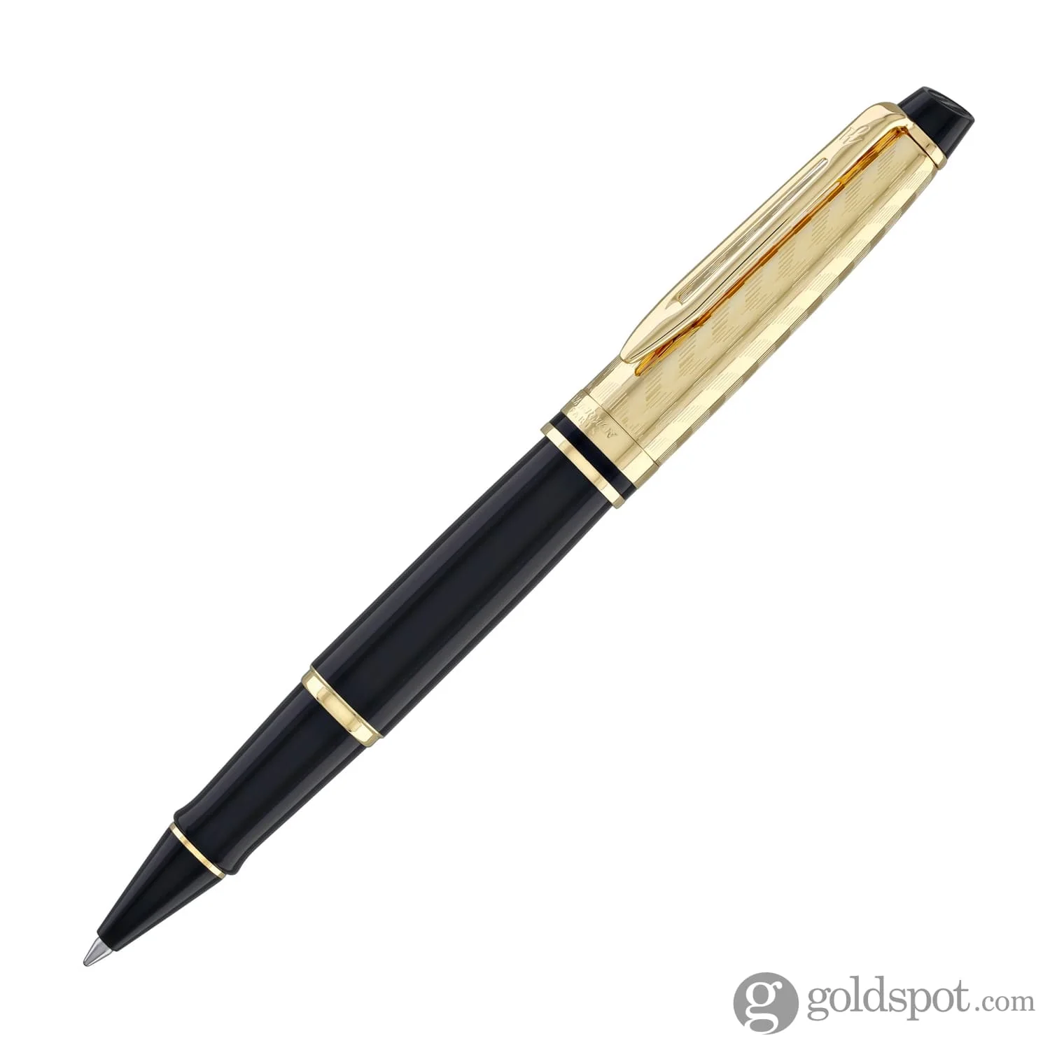 1755-waterman-expert-rollerball-pen-in-opera-with-gold-trim-4.webp Waterman Expert Rollerball Pen in Opera with Gold Trim