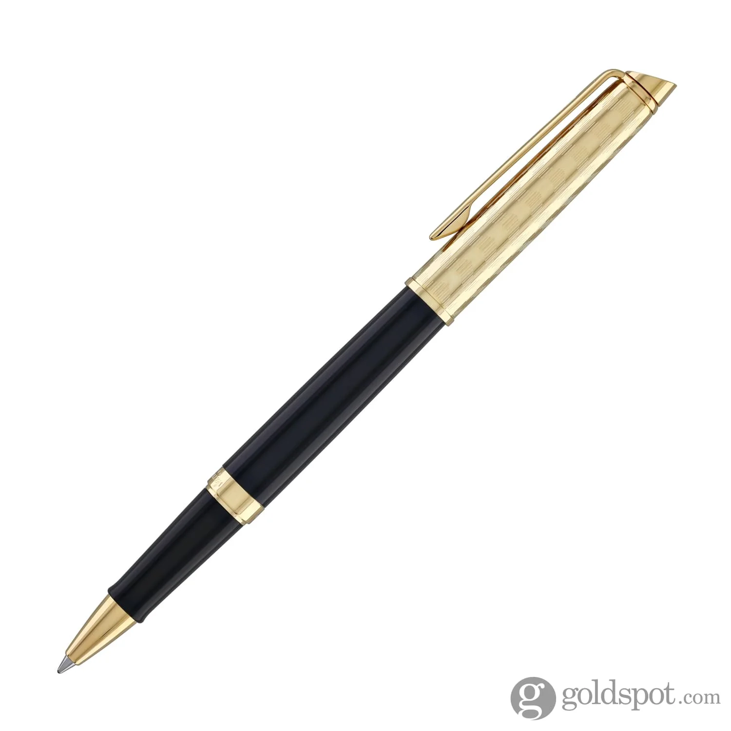 1756-waterman-hemisphere-rollerball-pen-in-opera-with-gold-trim-5.webp Waterman Hémisphère Rollerball Pen in Opera with Gold Trim