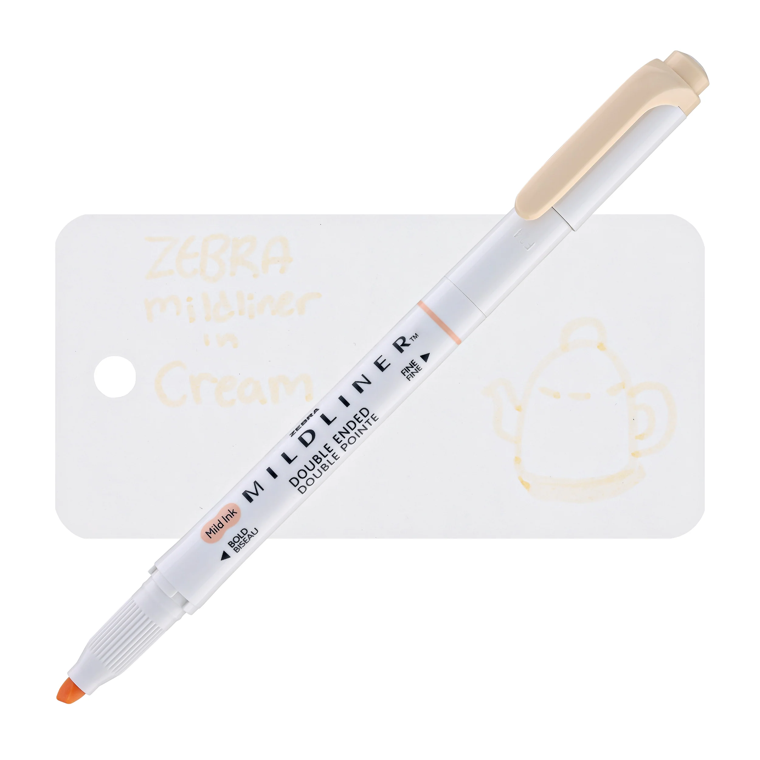 1759-zebra-mildliner-dual-tip-highlighter-in-cream-1.webp Zebra Mildliner Dual-Tip Highlighter in Cream