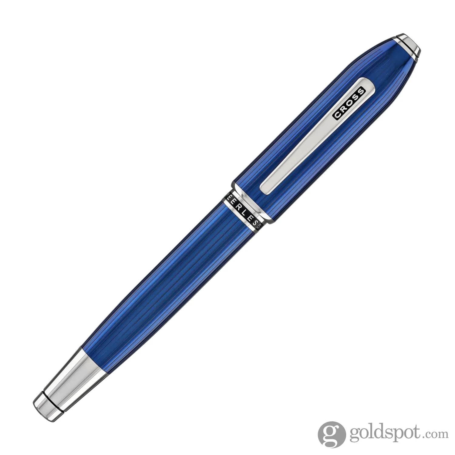 1766-cross-peerless-selectip-rollerball-pen-in-translucent-quartz-blue-2.webp Cross Peerless Selectip Rollerball Pen in Translucent Quartz Blue