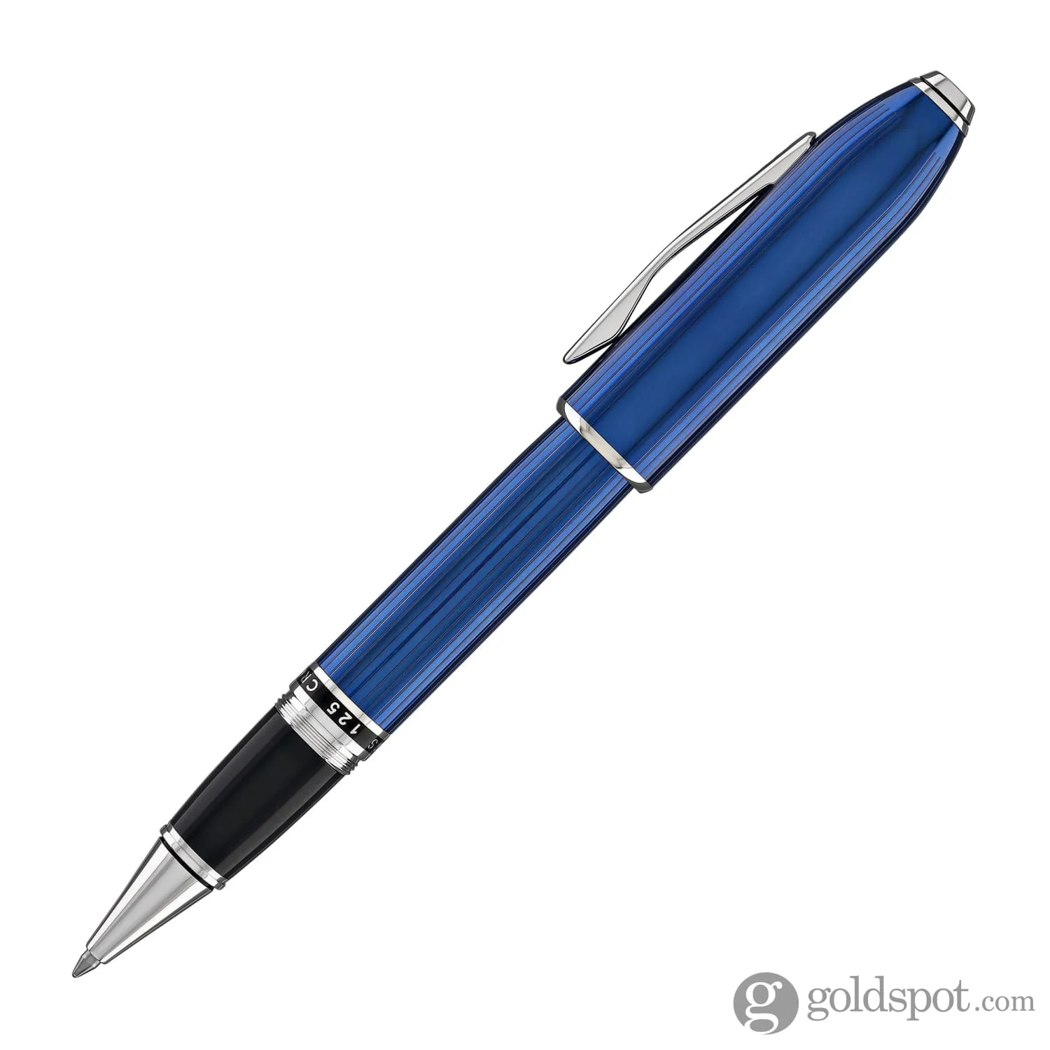 1766-cross-peerless-selectip-rollerball-pen-in-translucent-quartz-blue-4.webp Cross Peerless Selectip Rollerball Pen in Translucent Quartz Blue