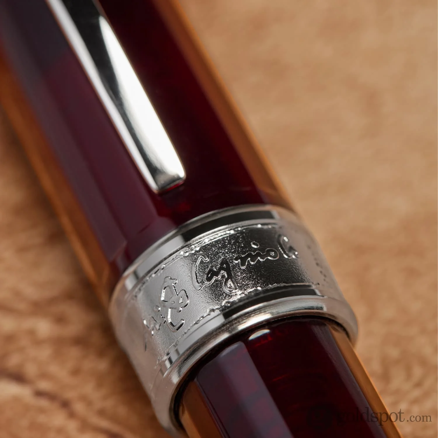 Visconti Michelangelo Rollerball Pen in Red