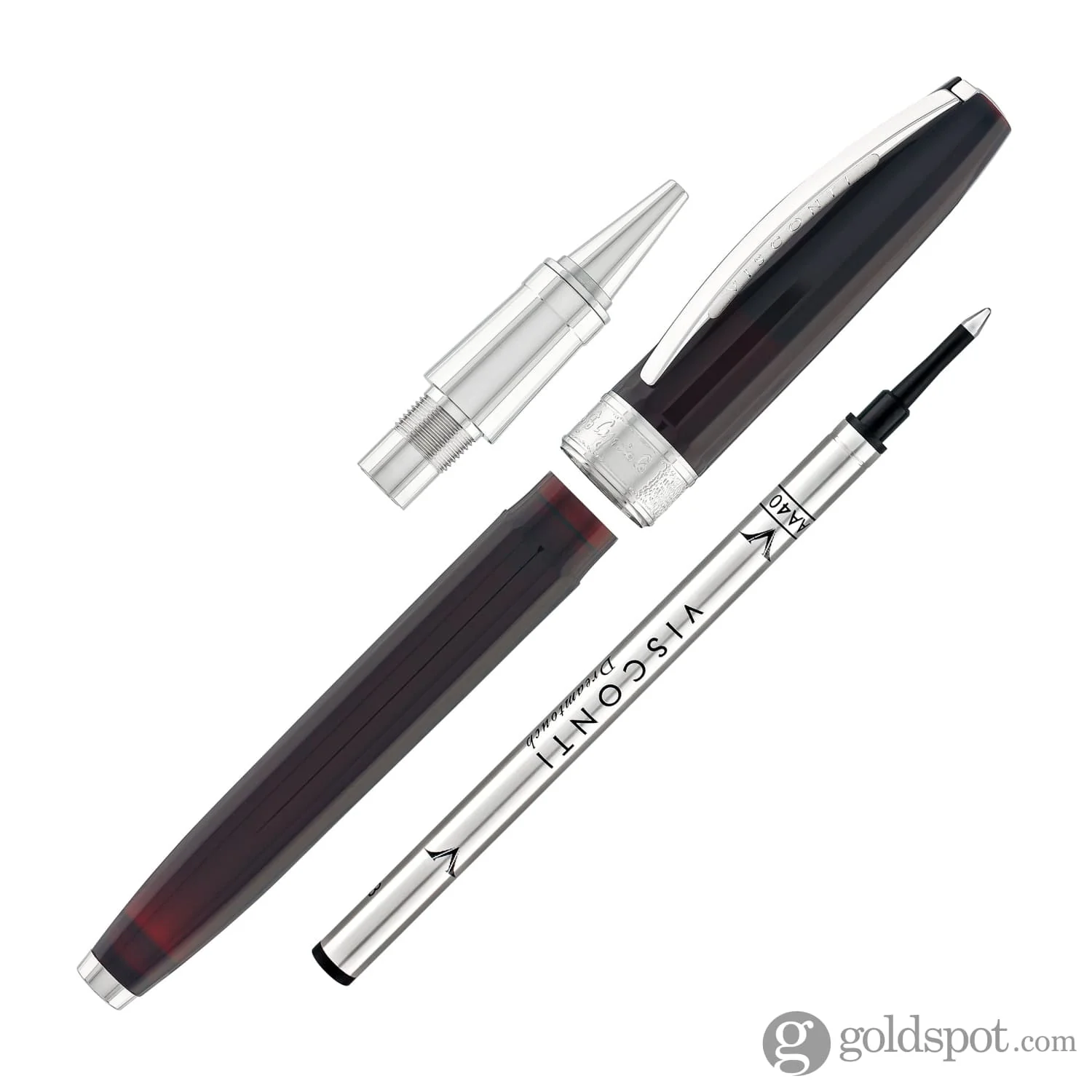 Visconti Michelangelo Rollerball Pen in Red