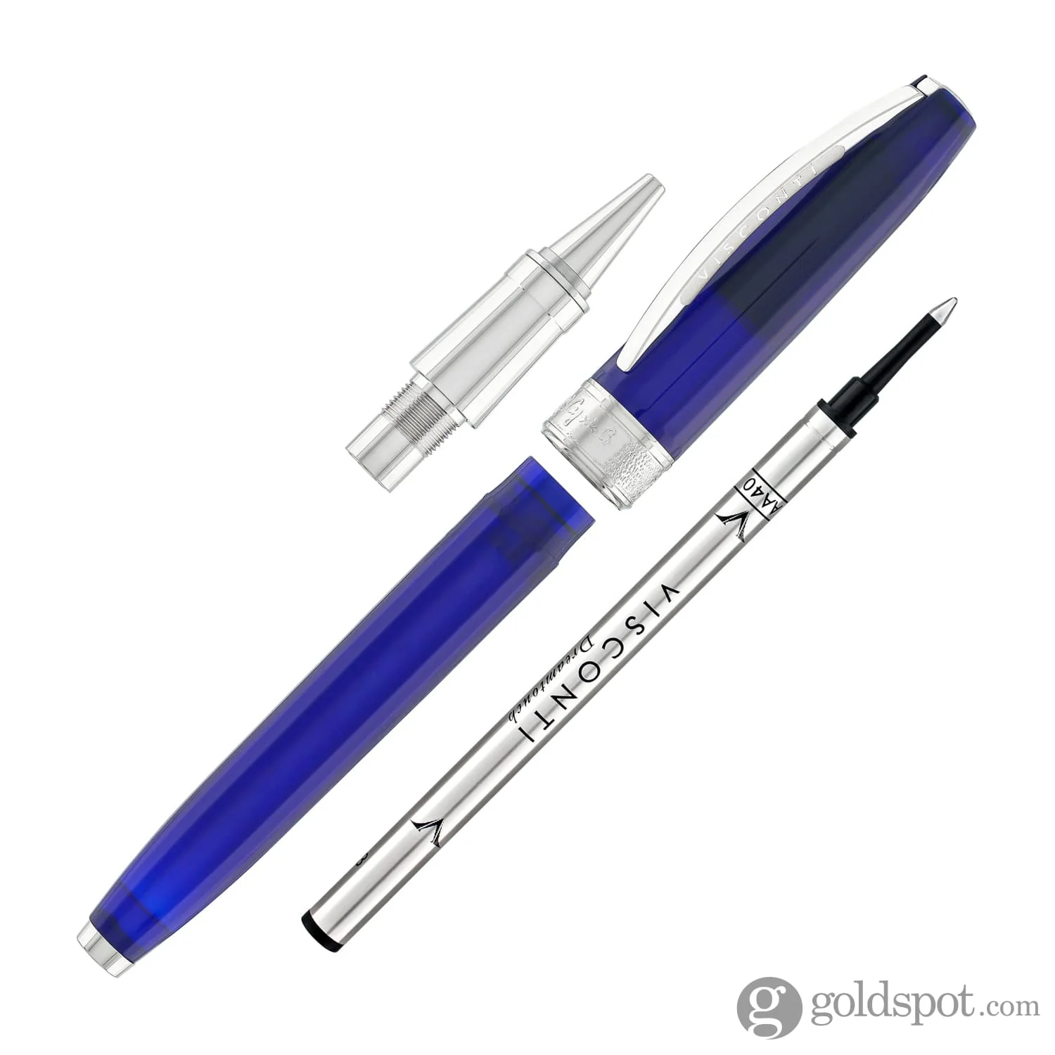 1772-visconti-michelangelo-rollerball-pen-in-blue-8.webp Visconti Michelangelo Rollerball Pen in Blue