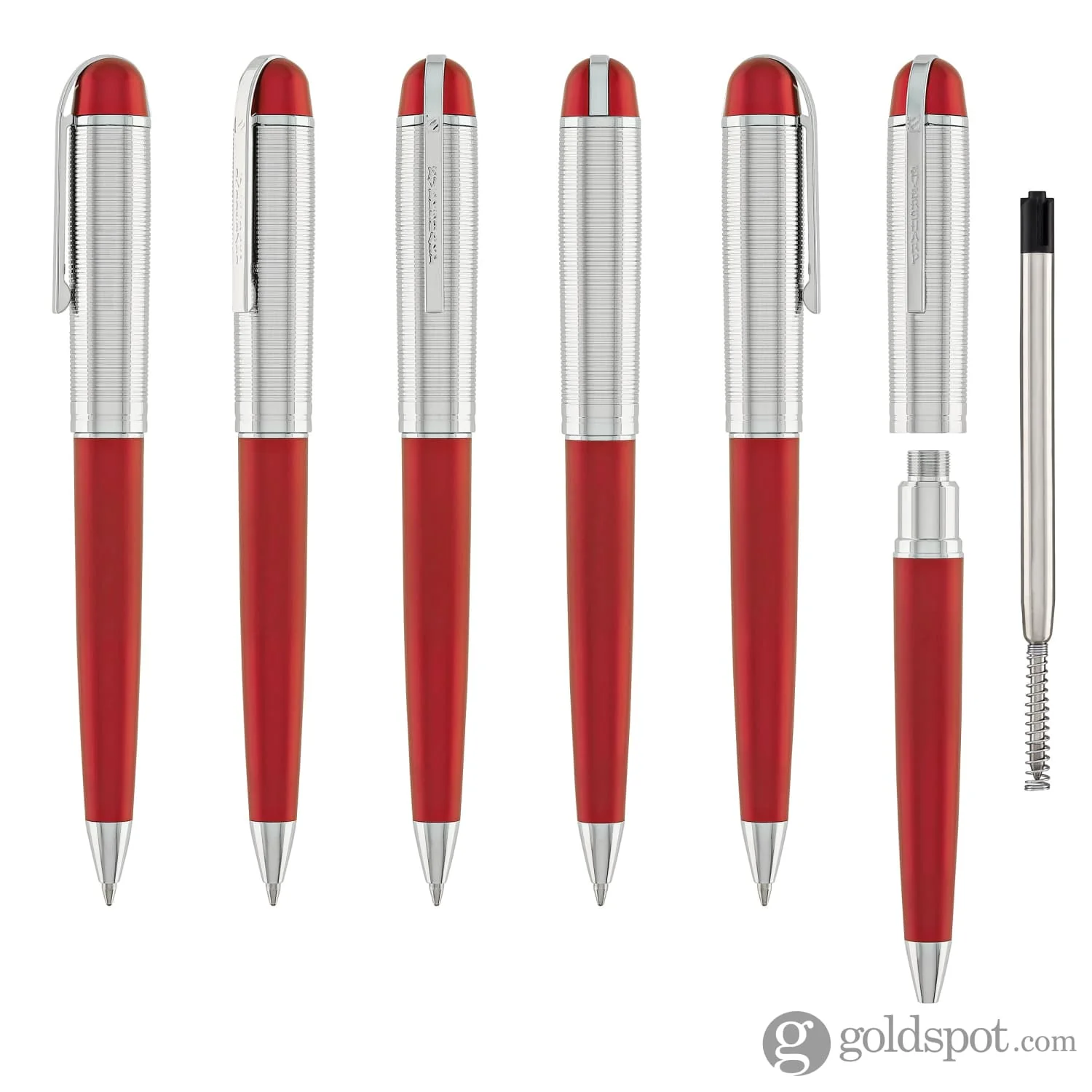 Wahl Eversharp Skyline Ballpoint Pen in Red