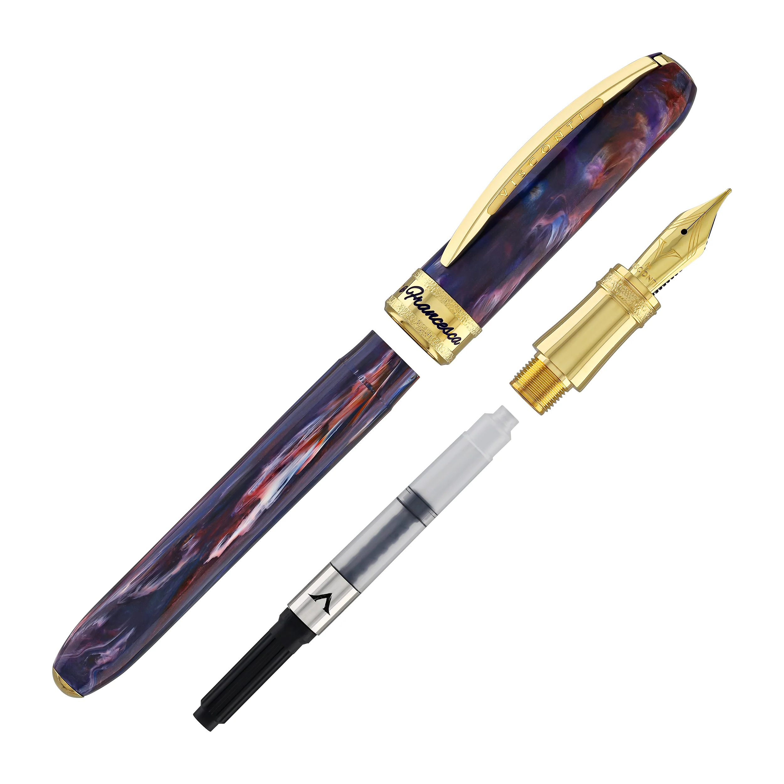 Visconti Comedia Fountain Pen in Paolo & Francesca