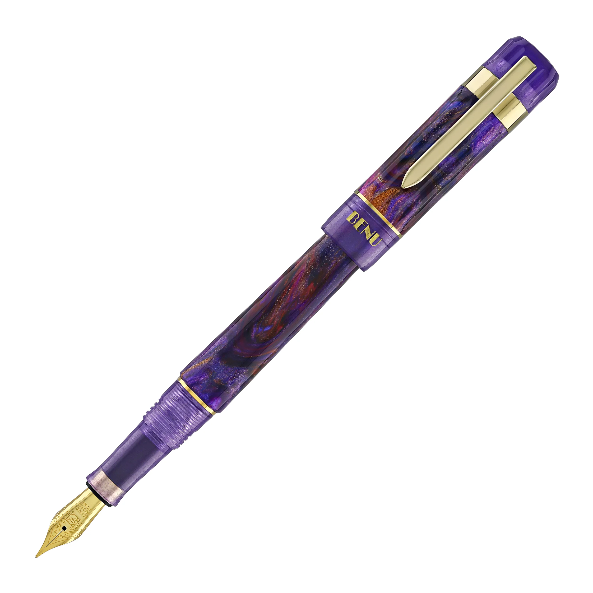1814-benu-tribute-fountain-pen-in-matisse-1.webp Benu Tribute Fountain Pen in Matisse