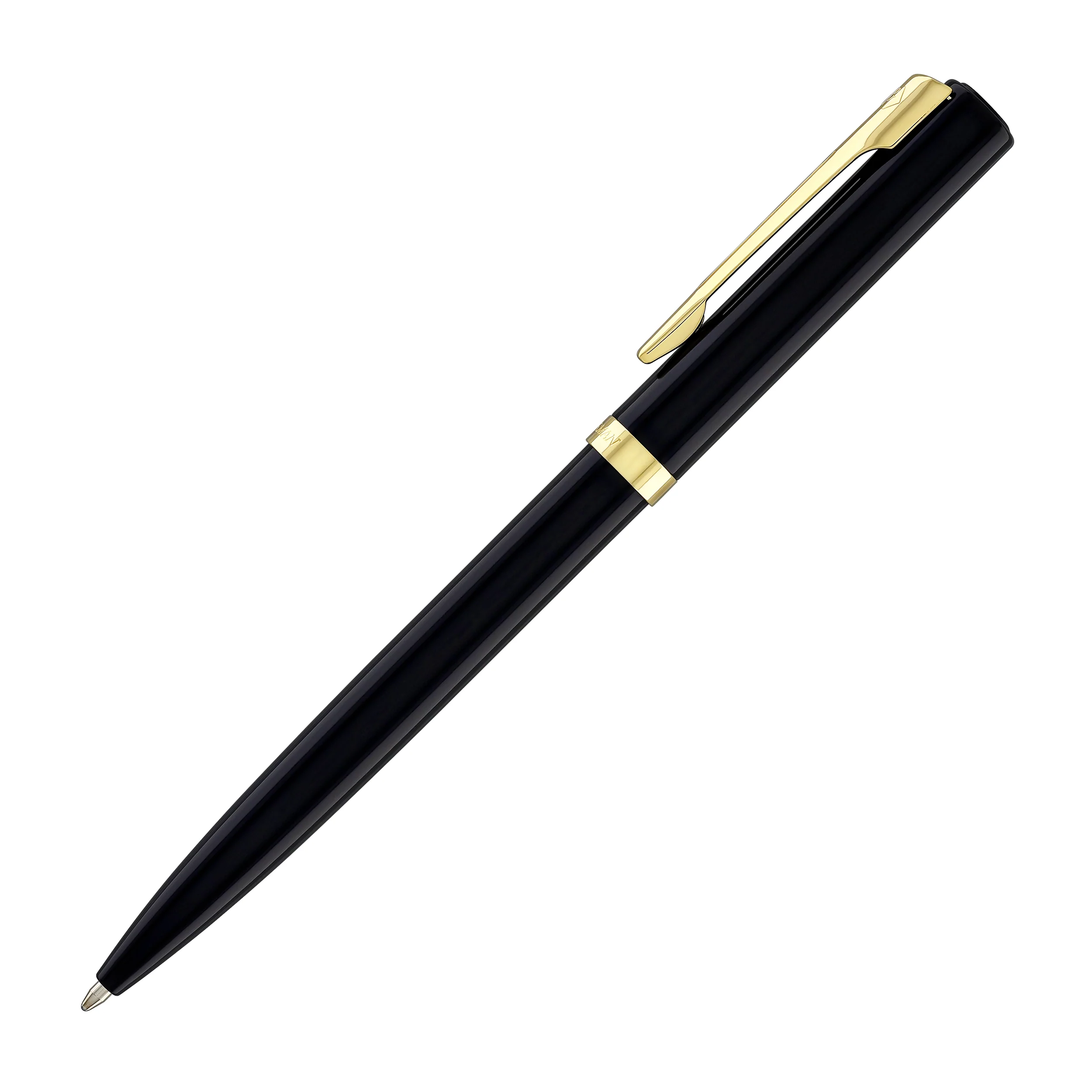 1822-waterman-impression-ballpoint-pen-in-black-with-gold-coated-4.webp Waterman Impression Ballpoint Pen in Black with Gold Coated