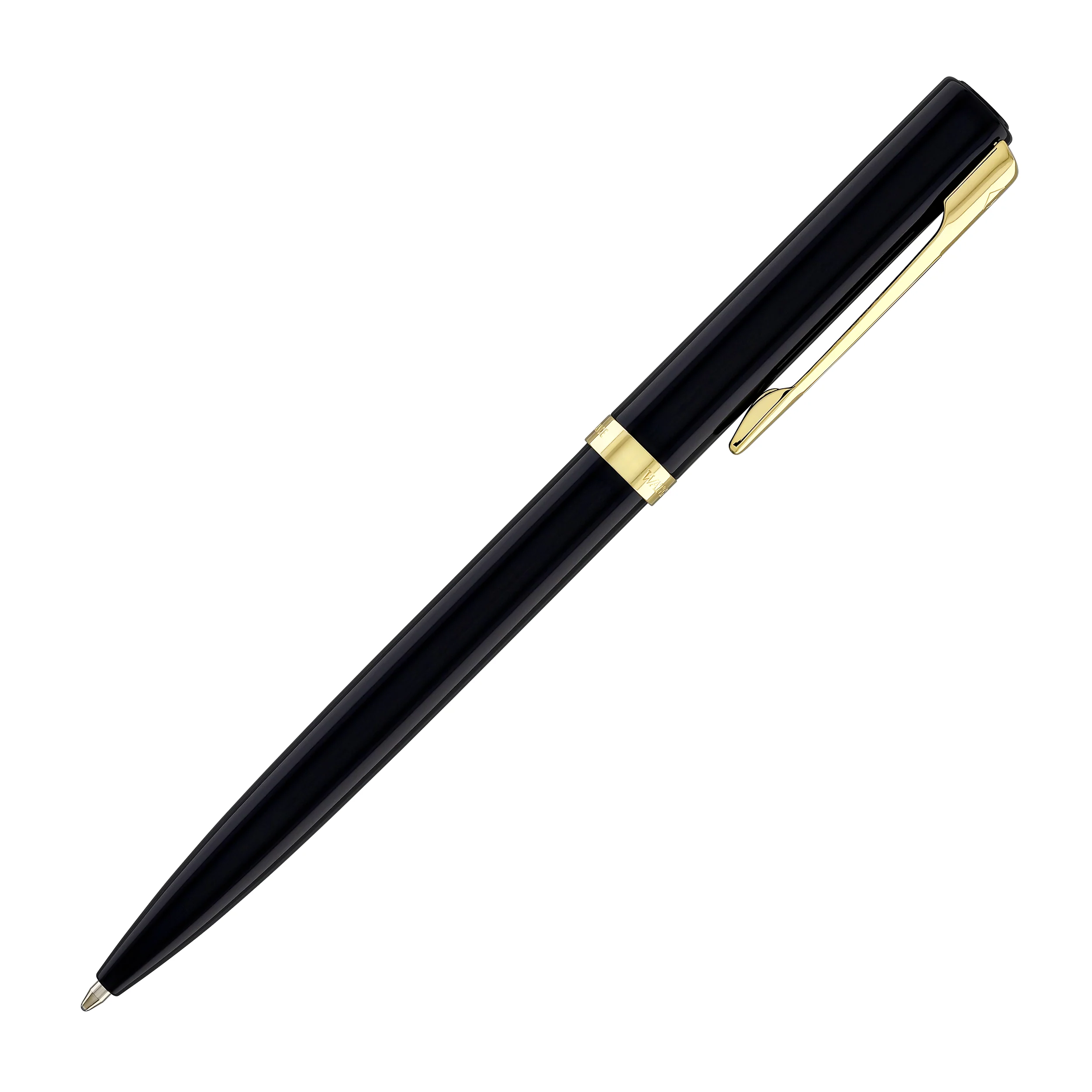 1822-waterman-impression-ballpoint-pen-in-black-with-gold-coated-5.webp Waterman Impression Ballpoint Pen in Black with Gold Coated