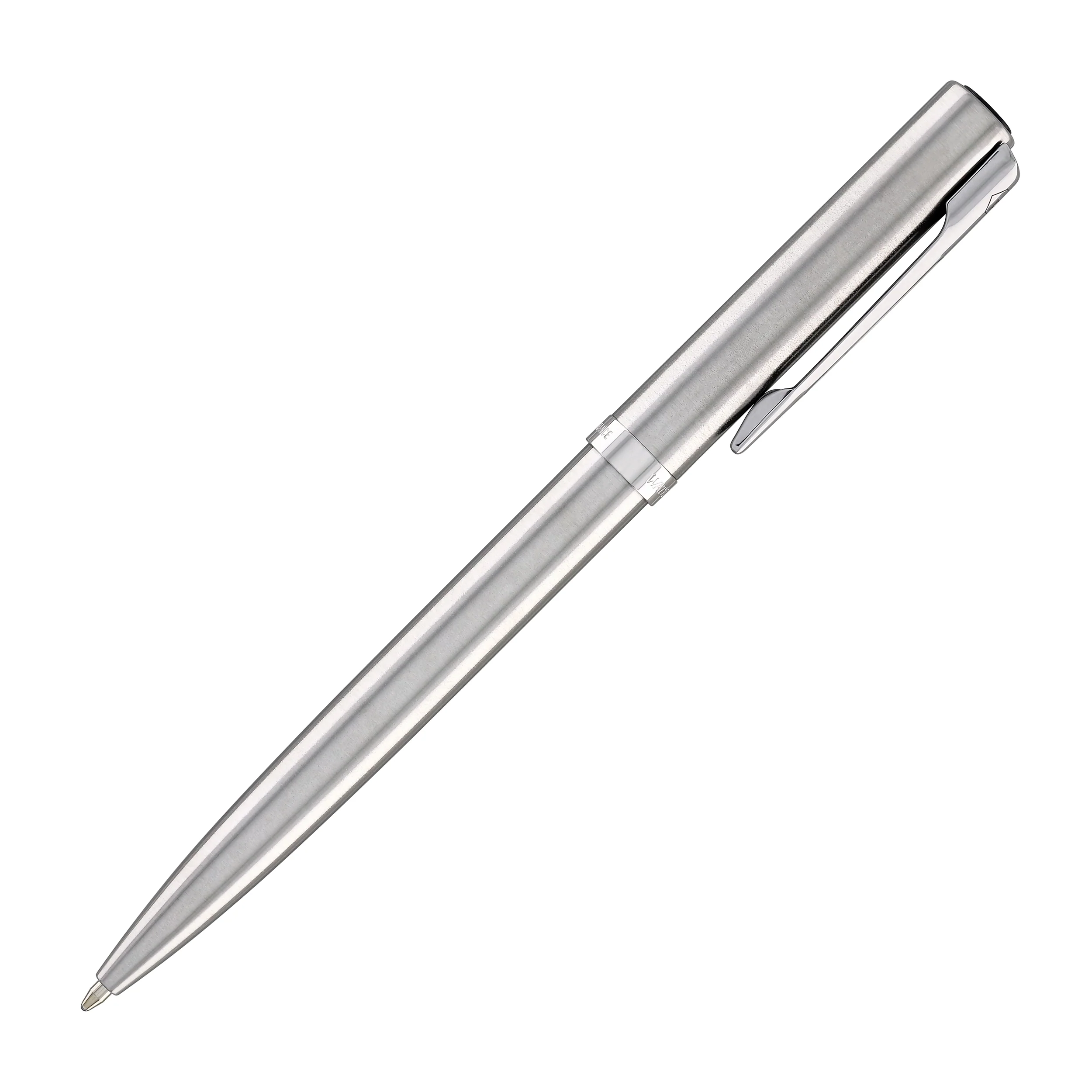 1824-waterman-impression-ballpoint-pen-in-stainless-steel-with-palladium-coated-5.webp Waterman Impression Ballpoint Pen in Stainless Steel with Palladium Coated