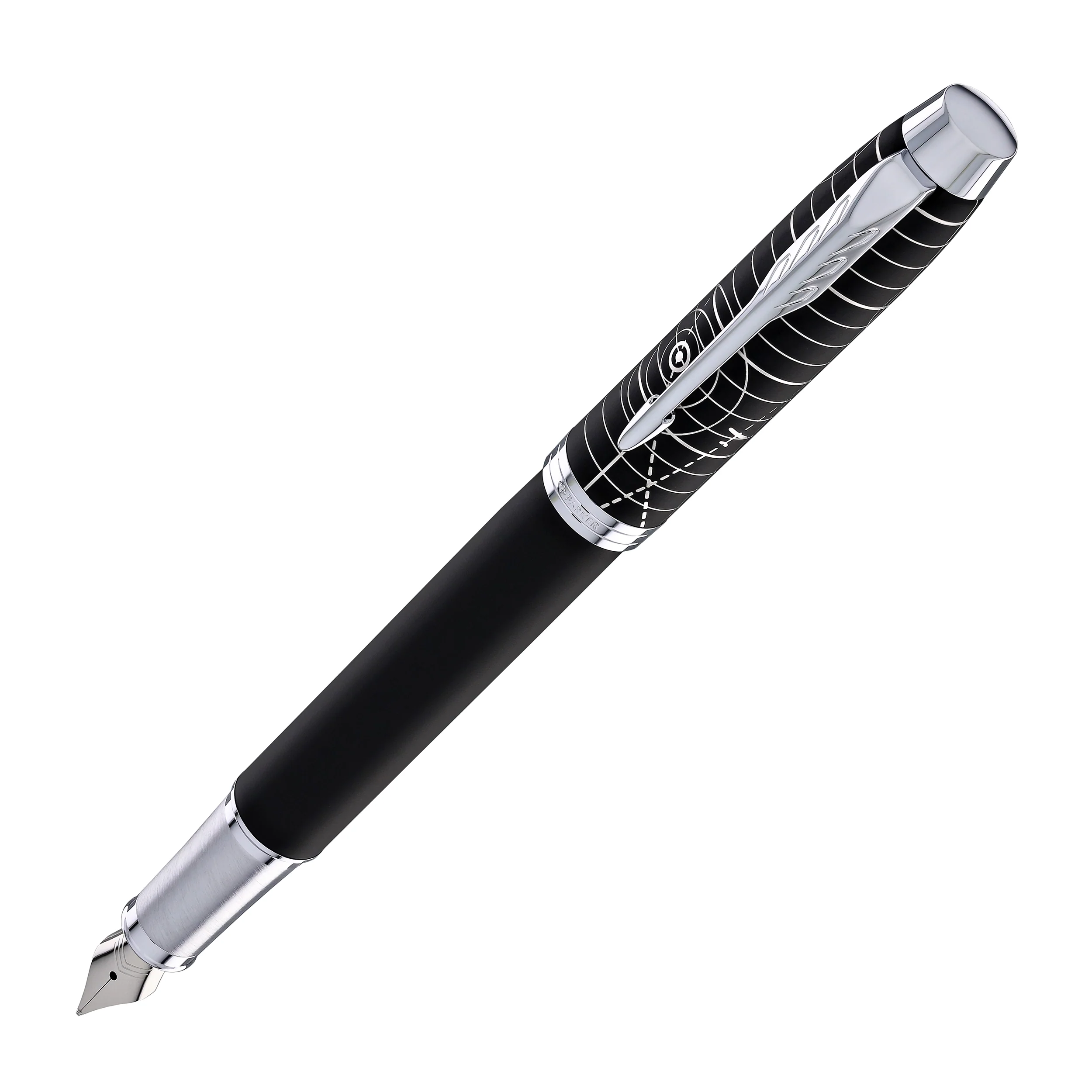 1826-parker-im-premium-fountain-pen-in-legacy-of-flight-with-chrome-trim-fine-point-1.webp Parker IM Premium Fountain Pen in Legacy of Flight with Chrome Trim - Fine Point