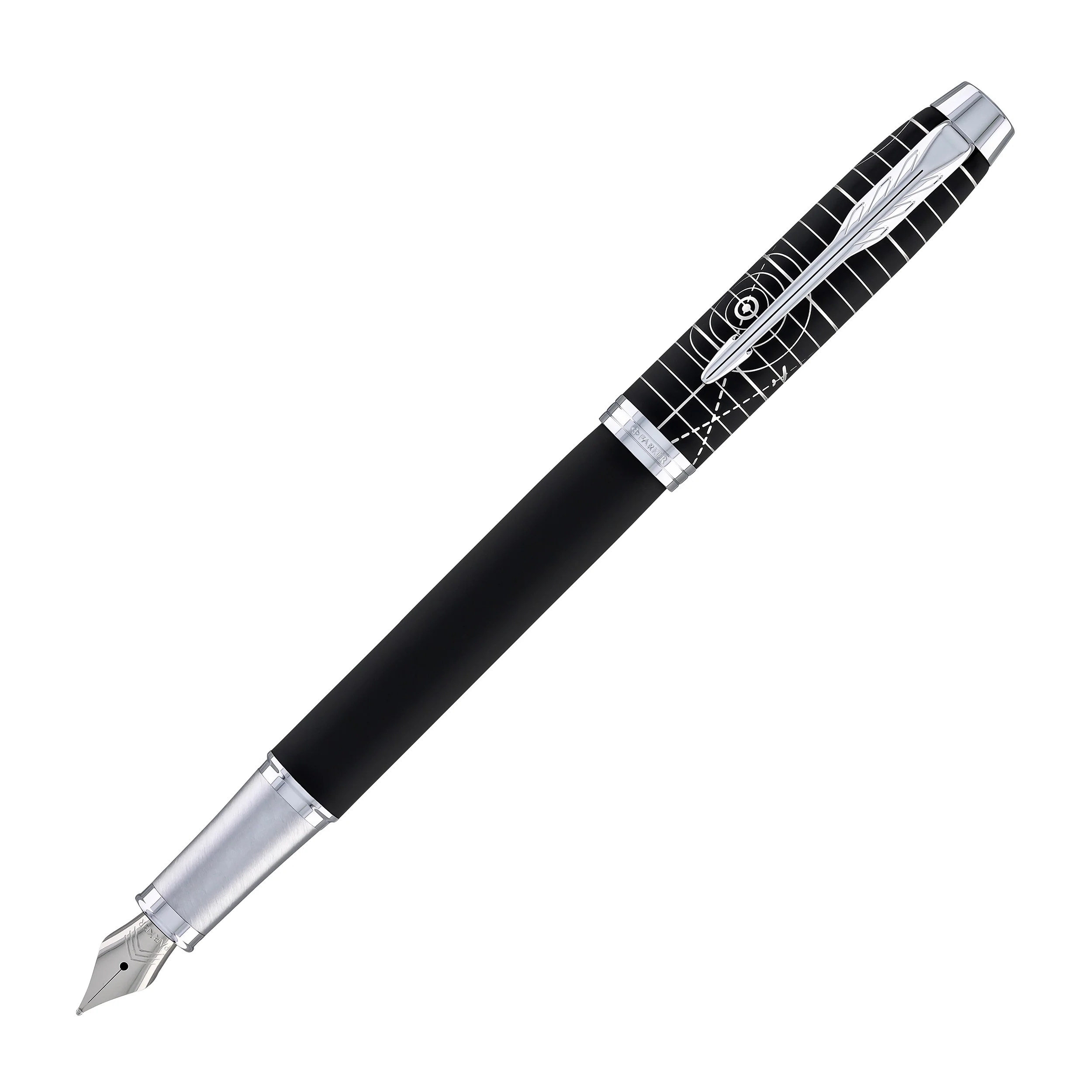 1826-parker-im-premium-fountain-pen-in-legacy-of-flight-with-chrome-trim-fine-point-3.webp Parker IM Premium Fountain Pen in Legacy of Flight with Chrome Trim - Fine Point