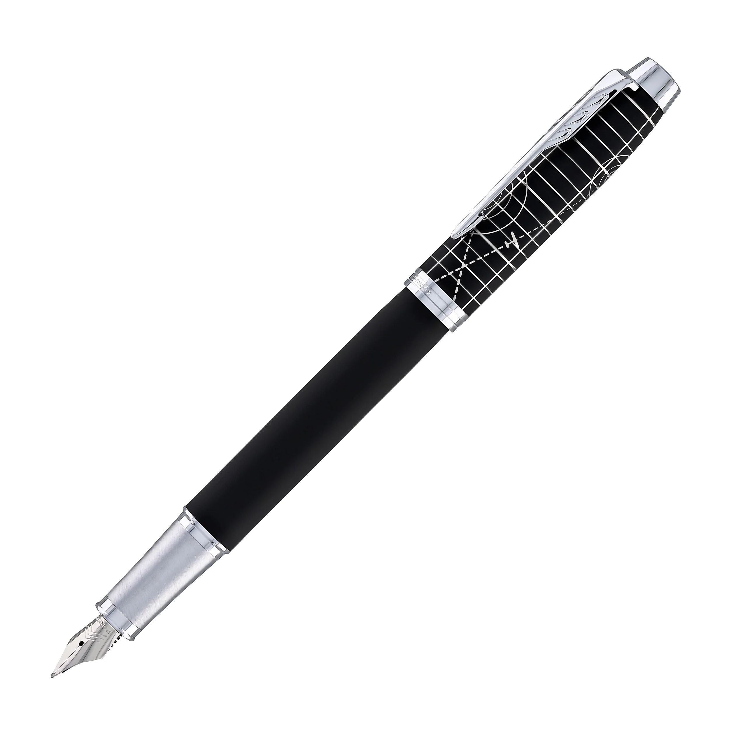 1826-parker-im-premium-fountain-pen-in-legacy-of-flight-with-chrome-trim-fine-point-4.webp Parker IM Premium Fountain Pen in Legacy of Flight with Chrome Trim - Fine Point