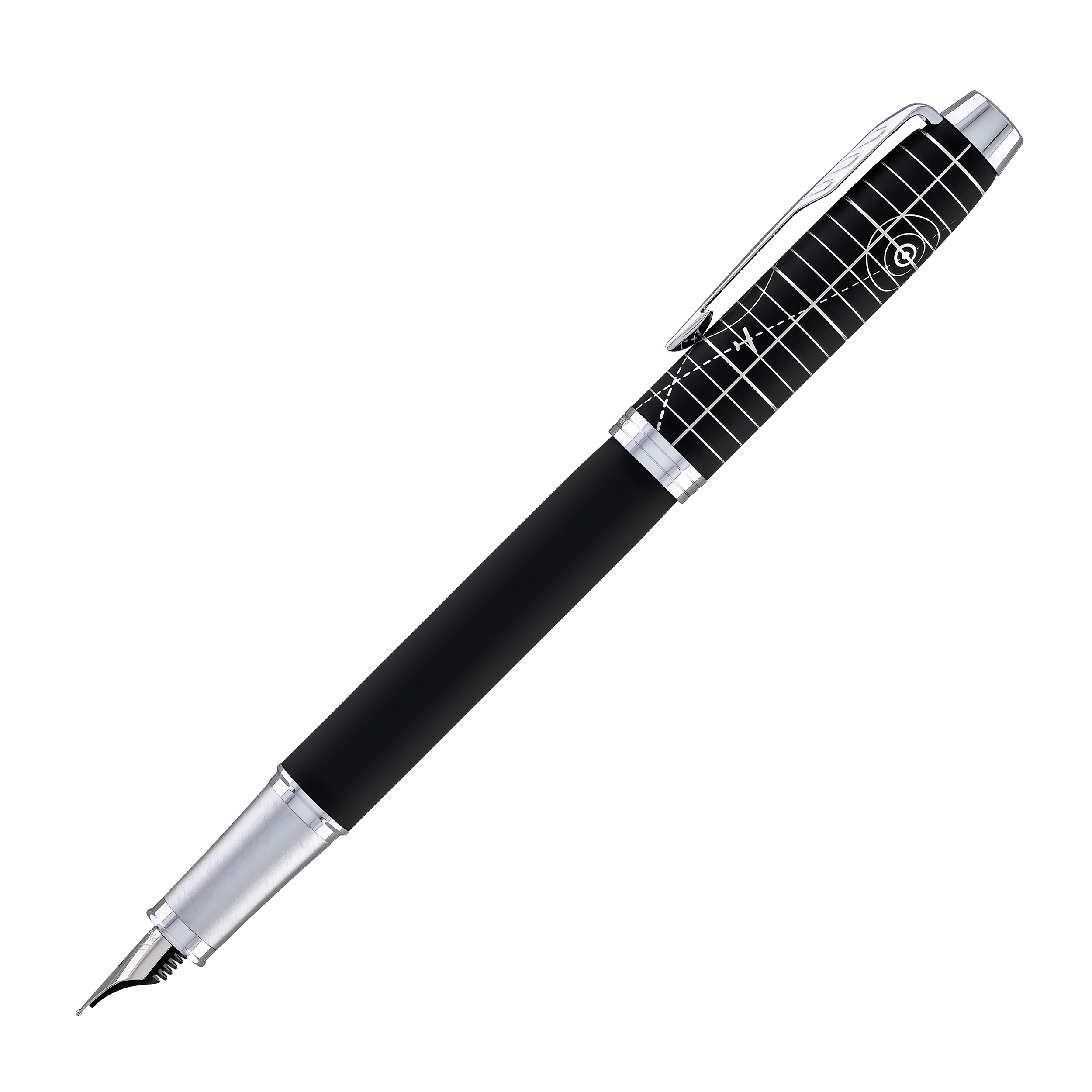 1826-parker-im-premium-fountain-pen-in-legacy-of-flight-with-chrome-trim-fine-point-5.webp Parker IM Premium Fountain Pen in Legacy of Flight with Chrome Trim - Fine Point