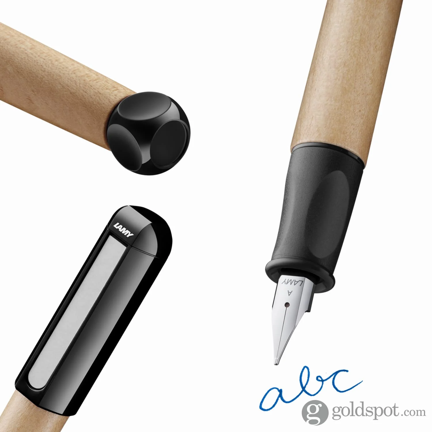 Lamy ABC Fountain Pen in Black Left Handed for Beginner Child