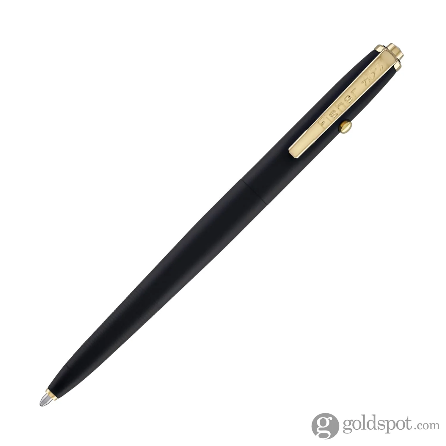 1849-fisher-space-pen-ag7-ballpoint-pen-in-graphite-black-cerakote-with-gold-clip-2.webp Fisher Space Pen AG7 Ballpoint Pen in Graphite Black Cerakote® with Gold Clip