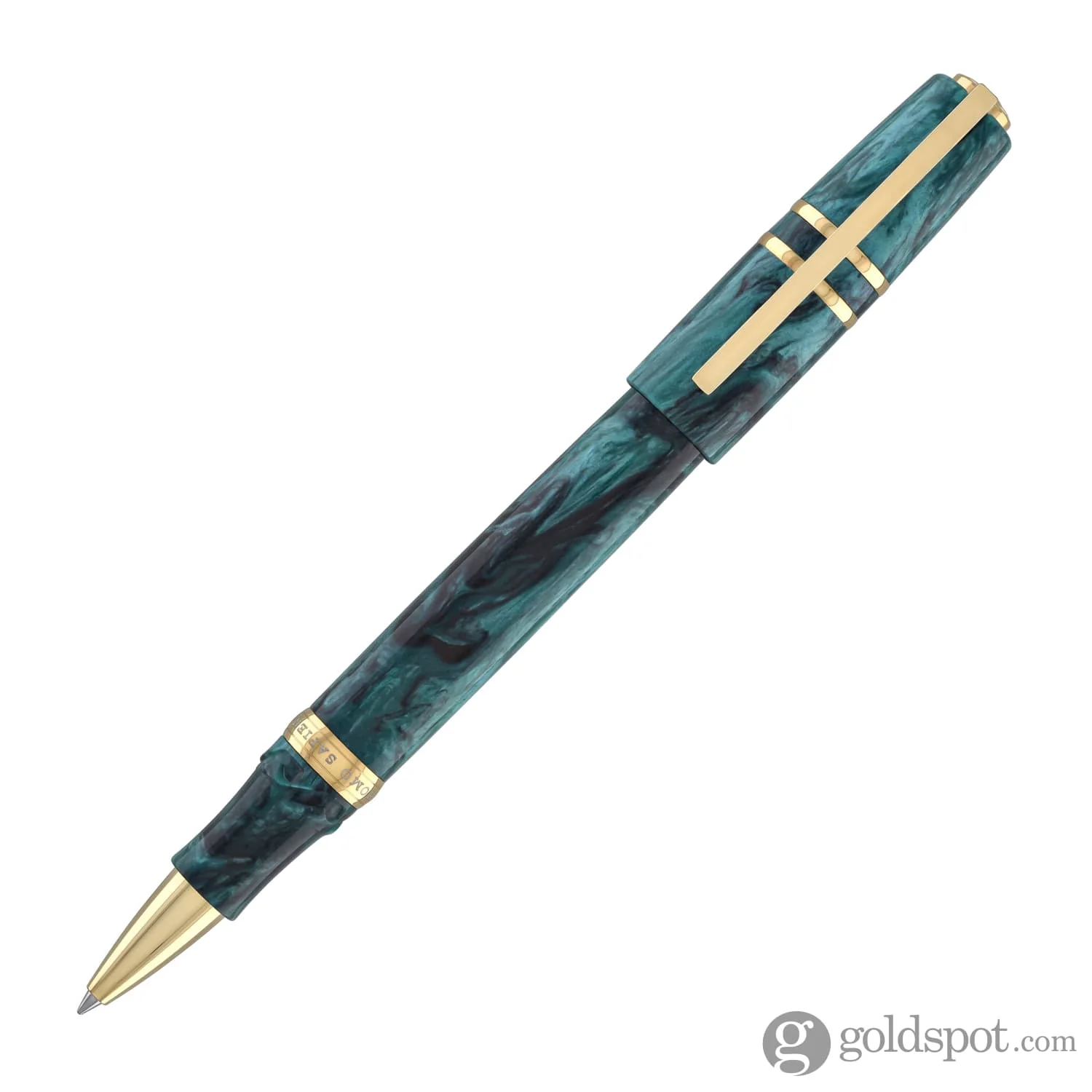 1850-visconti-homo-sapiens-rollerball-pen-in-dark-emerald-3.webp Visconti Homo Sapiens Rollerball Pen in Dark Emerald