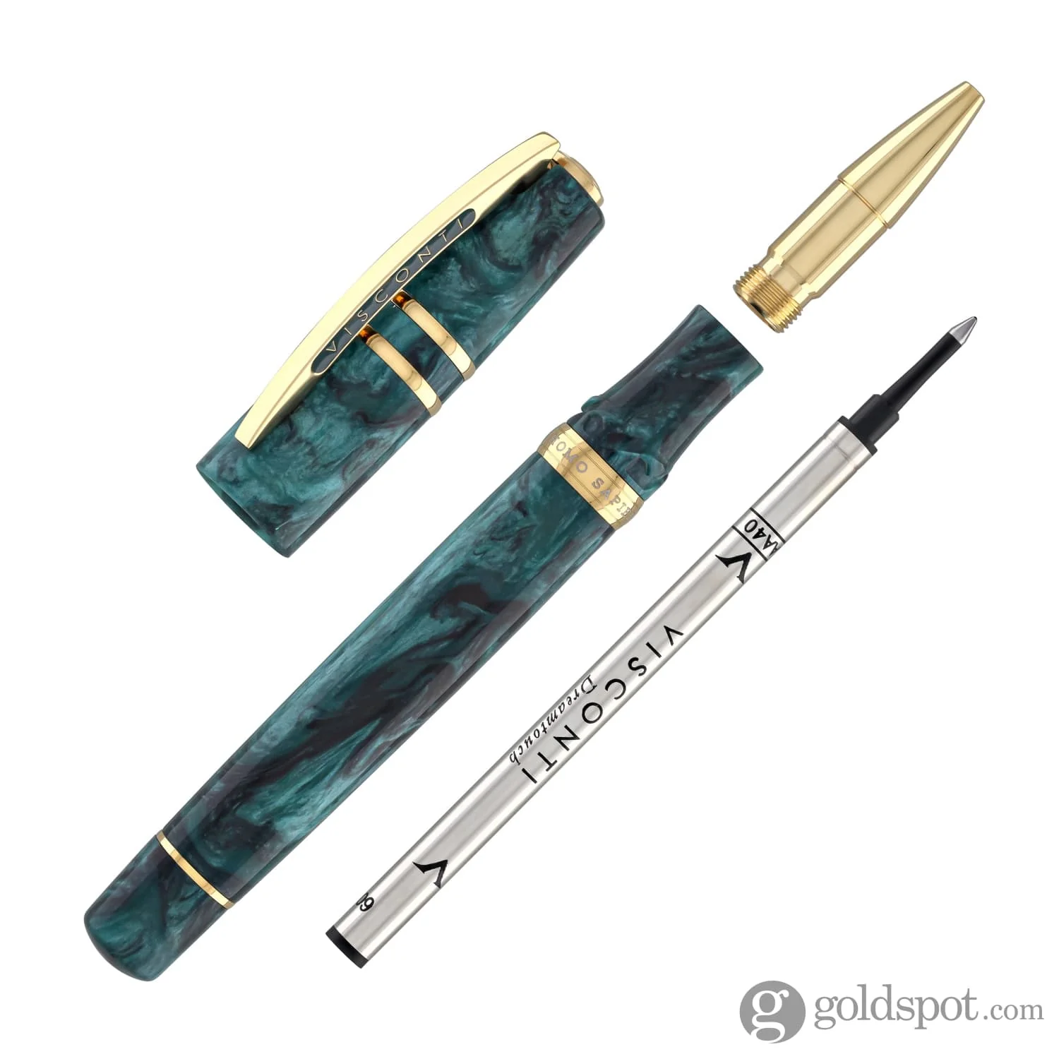 1850-visconti-homo-sapiens-rollerball-pen-in-dark-emerald-8.webp Visconti Homo Sapiens Rollerball Pen in Dark Emerald