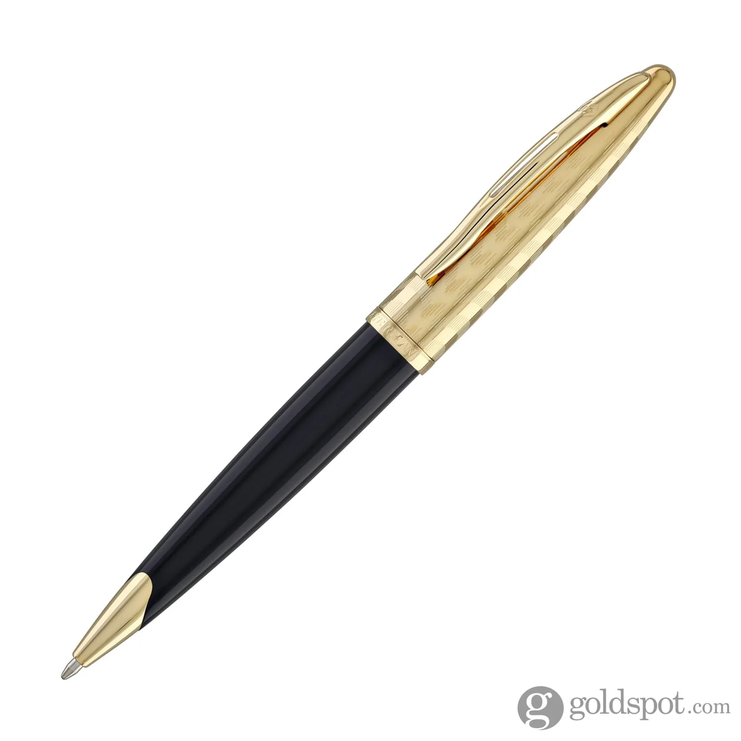 1852-waterman-carene-ballpoint-pen-in-opera-with-gold-trim-3.webp Waterman Carène Ballpoint Pen in Opera with Gold Trim
