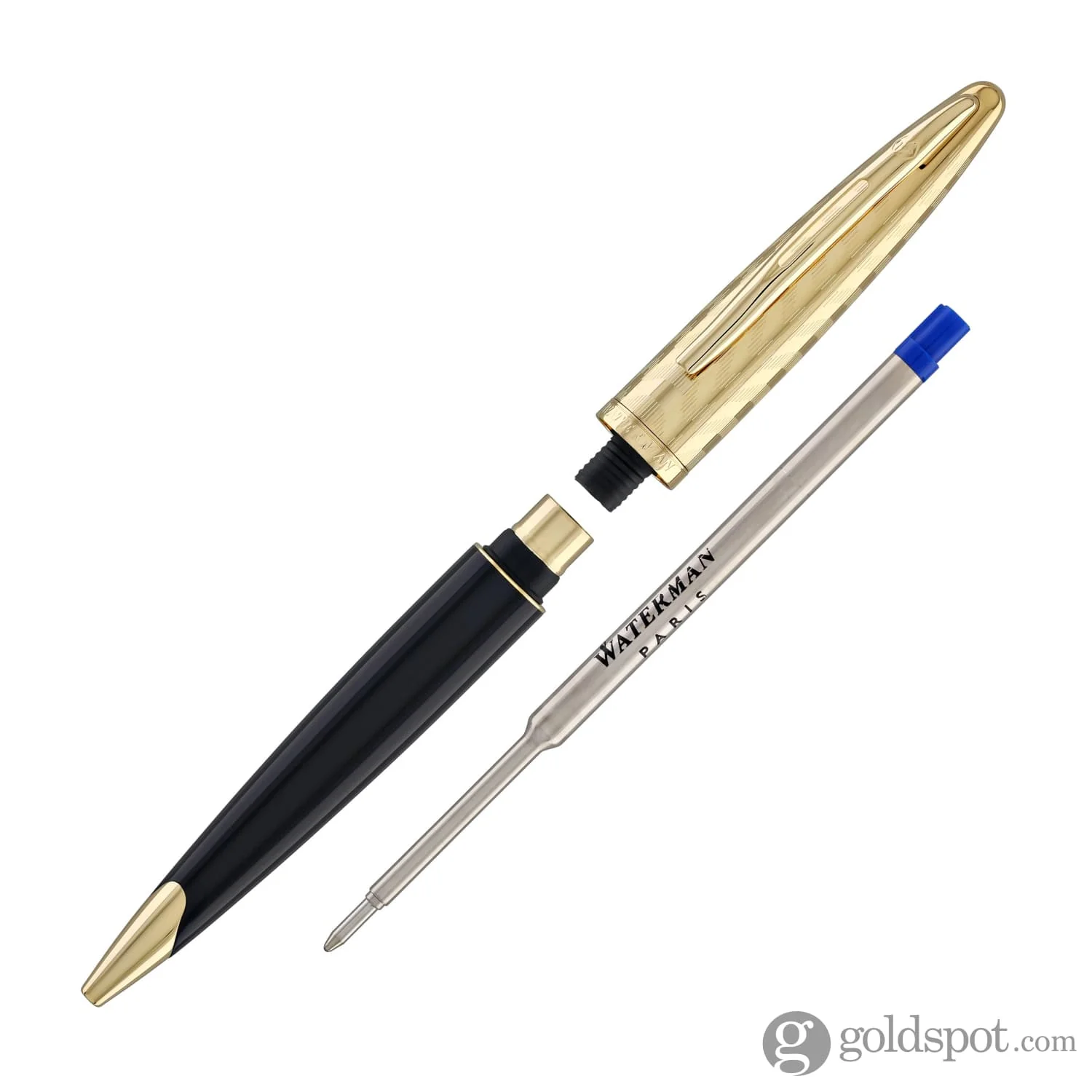 1852-waterman-carene-ballpoint-pen-in-opera-with-gold-trim-6.webp Waterman Carène Ballpoint Pen in Opera with Gold Trim