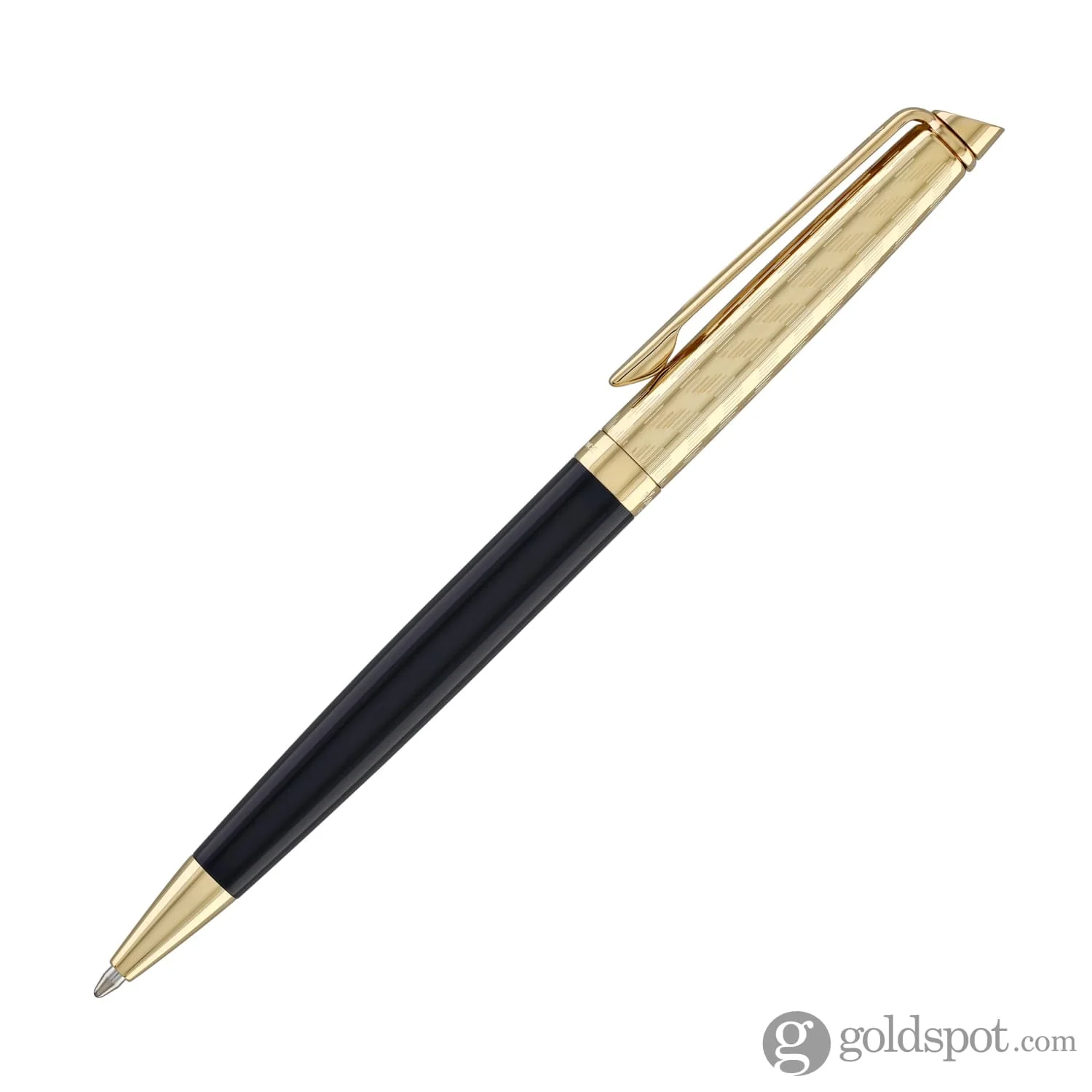 1853-waterman-hemisphere-ballpoint-pen-in-opera-with-gold-trim-4.webp Waterman Hémisphère Ballpoint Pen in Opera with Gold Trim