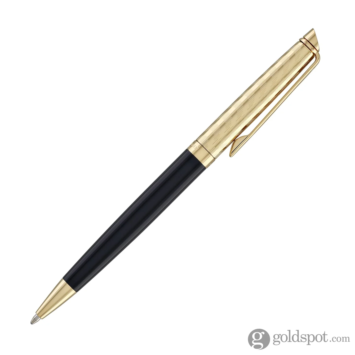1853-waterman-hemisphere-ballpoint-pen-in-opera-with-gold-trim-5.webp Waterman Hémisphère Ballpoint Pen in Opera with Gold Trim