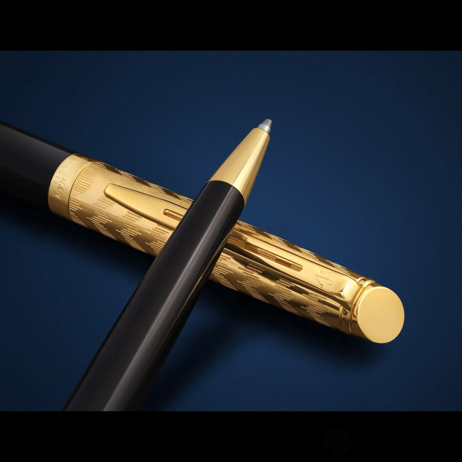 1853-waterman-hemisphere-ballpoint-pen-in-opera-with-gold-trim-9.webp Waterman Hémisphère Ballpoint Pen in Opera with Gold Trim