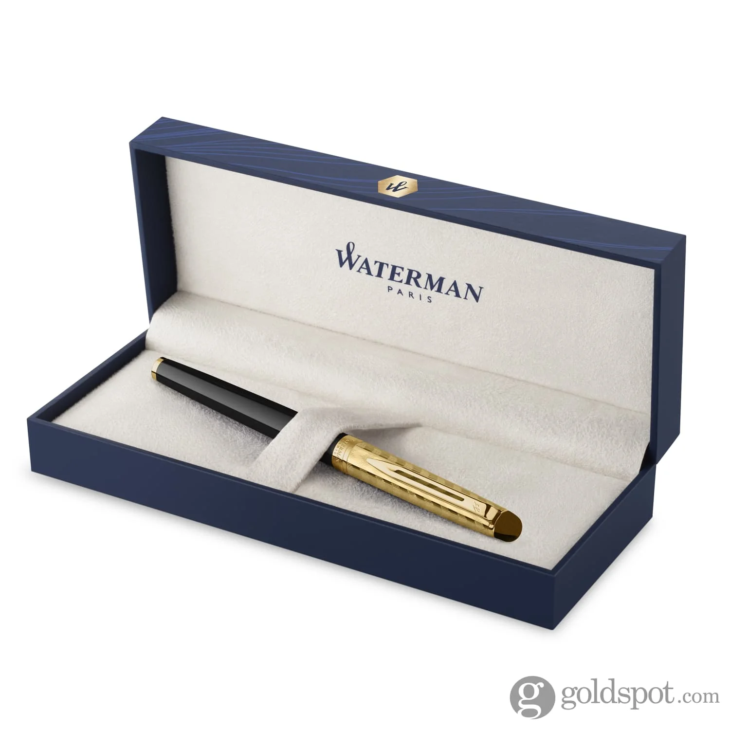 1854-waterman-hemisphere-fountain-pen-in-opera-with-gold-trim-medium-point-10.webp Waterman Hémisphère Fountain Pen in Opera with Gold Trim - Medium Point