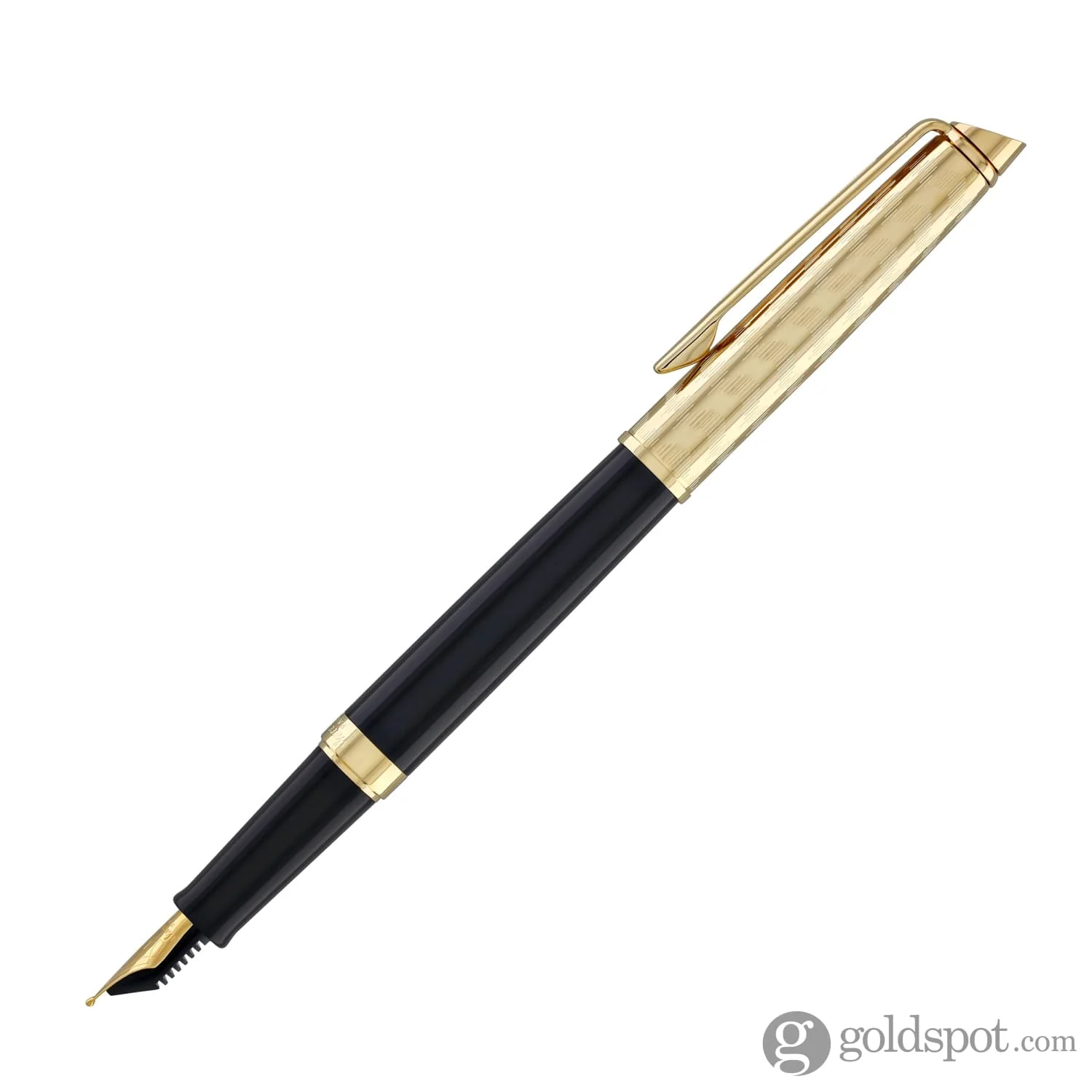 1854-waterman-hemisphere-fountain-pen-in-opera-with-gold-trim-medium-point-5.webp Waterman Hémisphère Fountain Pen in Opera with Gold Trim - Medium Point