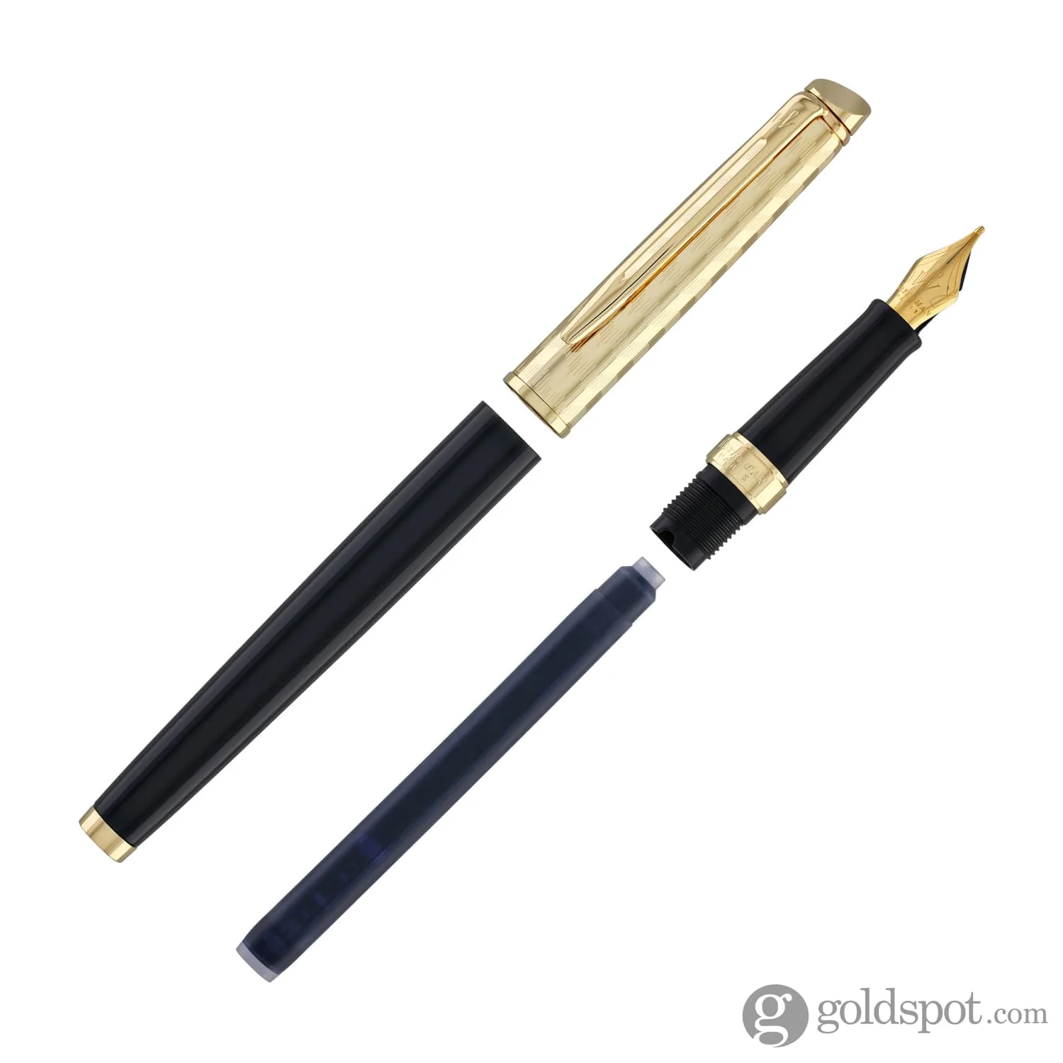 1854-waterman-hemisphere-fountain-pen-in-opera-with-gold-trim-medium-point-8.webp Waterman Hémisphère Fountain Pen in Opera with Gold Trim - Medium Point