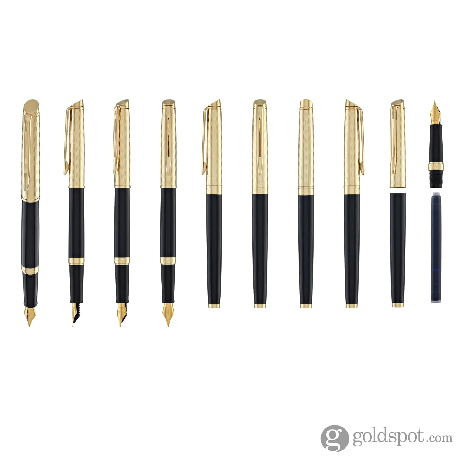1854-waterman-hemisphere-fountain-pen-in-opera-with-gold-trim-medium-point-9.webp Waterman Hémisphère Fountain Pen in Opera with Gold Trim - Medium Point