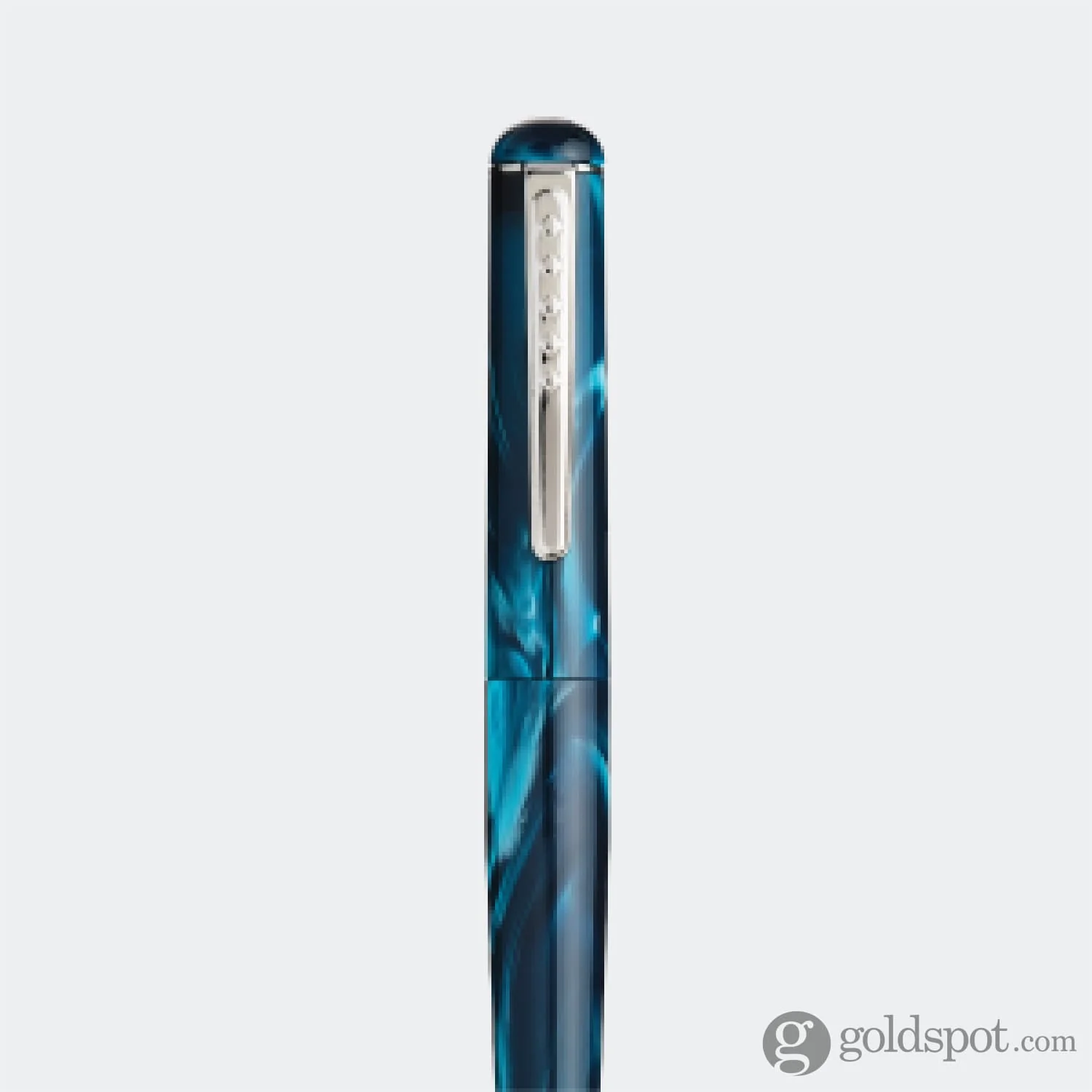 Tom Hessin Charles Fountain Pen in Thames Blue