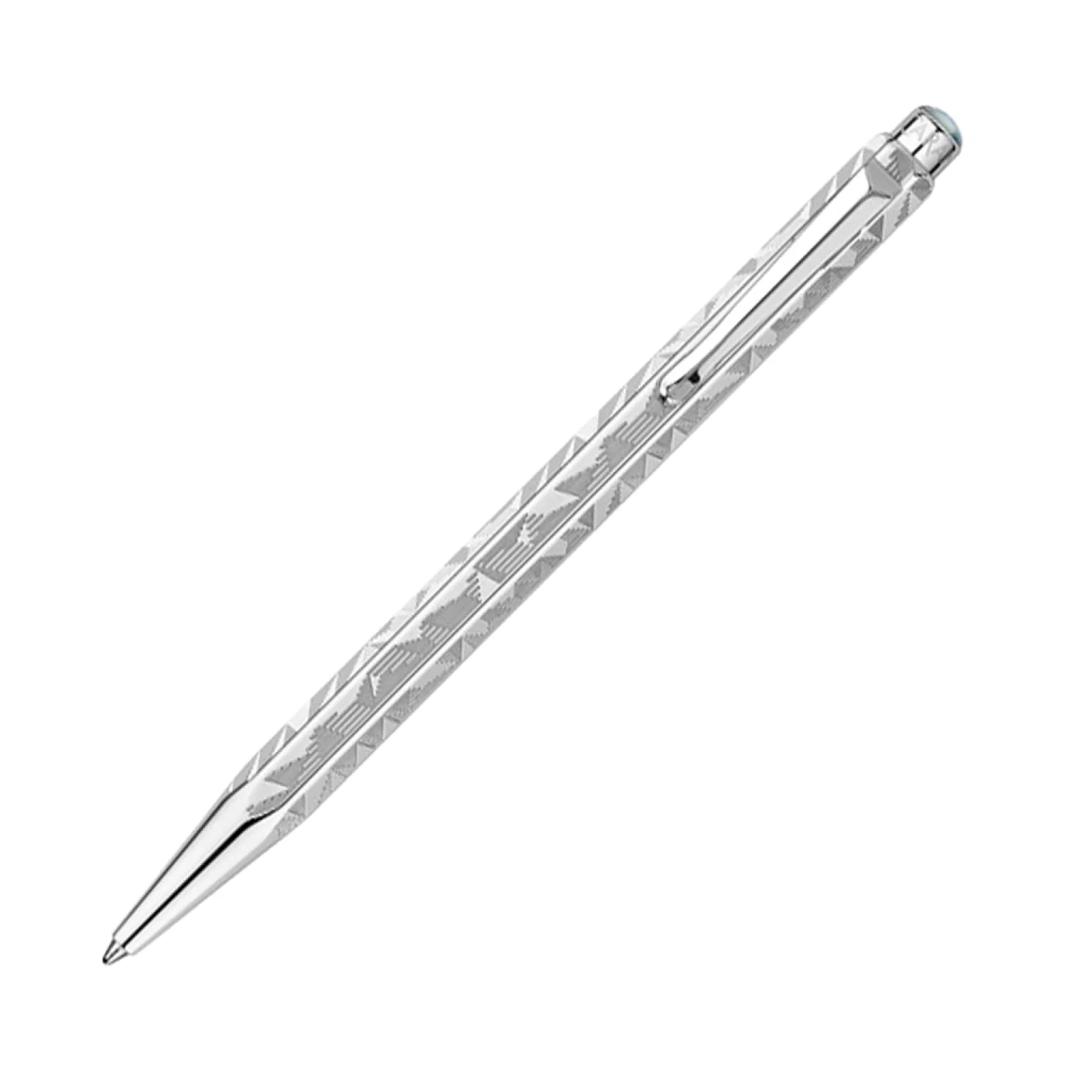 1861-caran-d-ache-ecridor-alpine-frost-christmas-2025-ballpoint-pen-and-leather-case-set-1.webp Caran d'Ache Ecridor Alpine Frost Christmas 2025 Ballpoint Pen and Leather Case Set