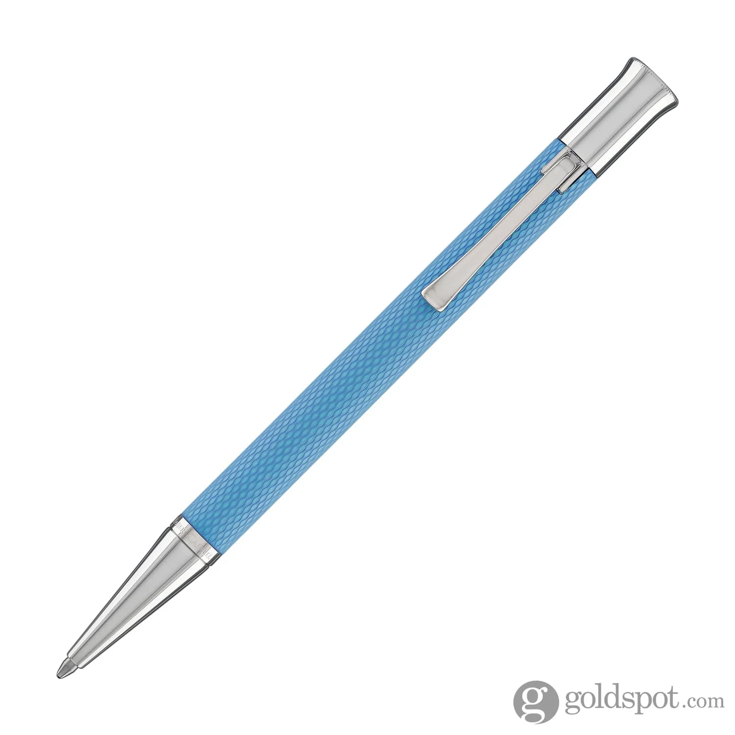 1883-faber-castell-guilloche-ballpoint-pen-in-gulf-blue-2.webp Faber-Castell Guilloche Ballpoint Pen in Gulf Blue