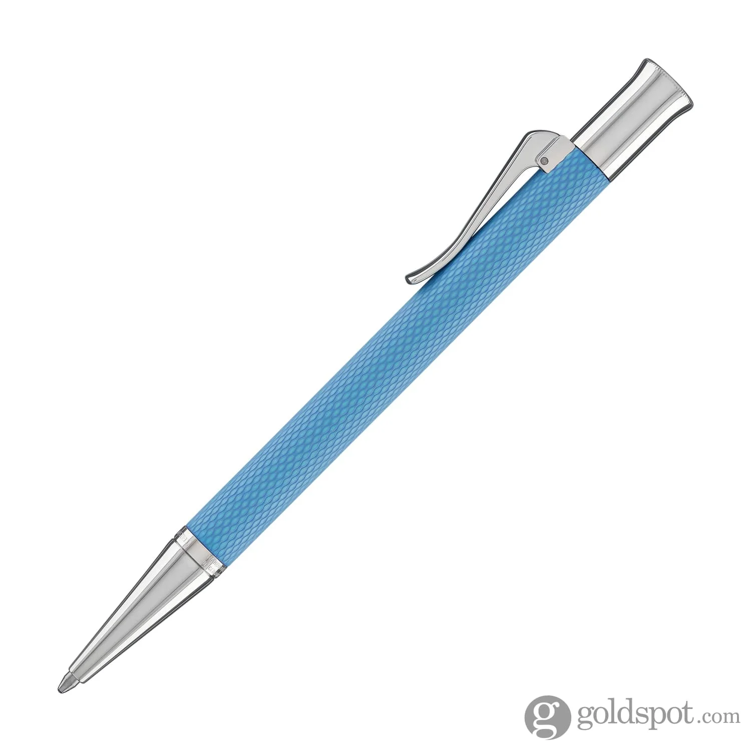 1883-faber-castell-guilloche-ballpoint-pen-in-gulf-blue-4.webp Faber-Castell Guilloche Ballpoint Pen in Gulf Blue