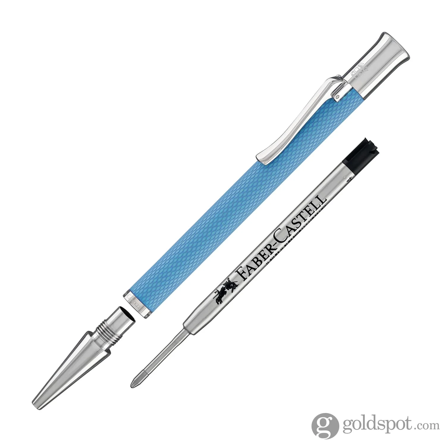 1883-faber-castell-guilloche-ballpoint-pen-in-gulf-blue-6.webp Faber-Castell Guilloche Ballpoint Pen in Gulf Blue