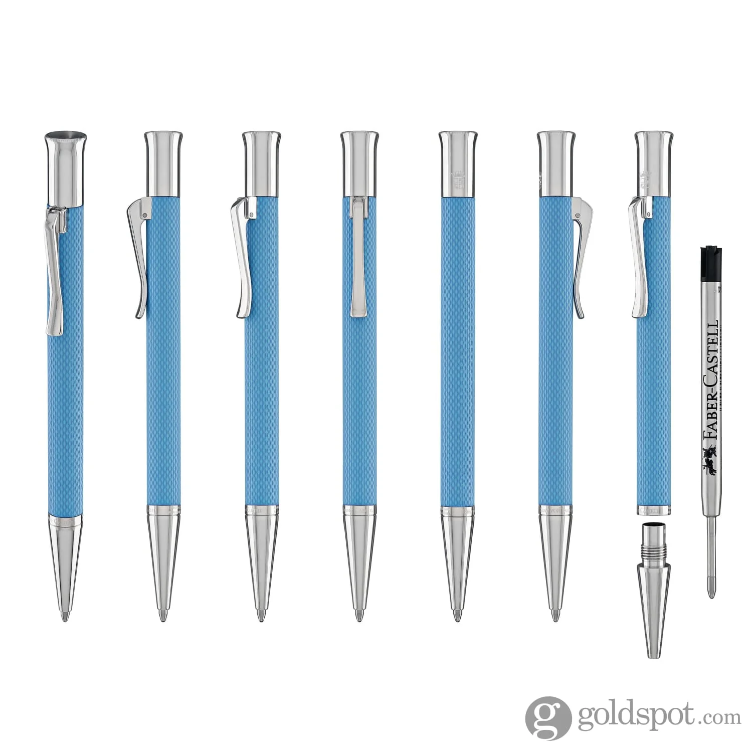 1883-faber-castell-guilloche-ballpoint-pen-in-gulf-blue-7.webp Faber-Castell Guilloche Ballpoint Pen in Gulf Blue